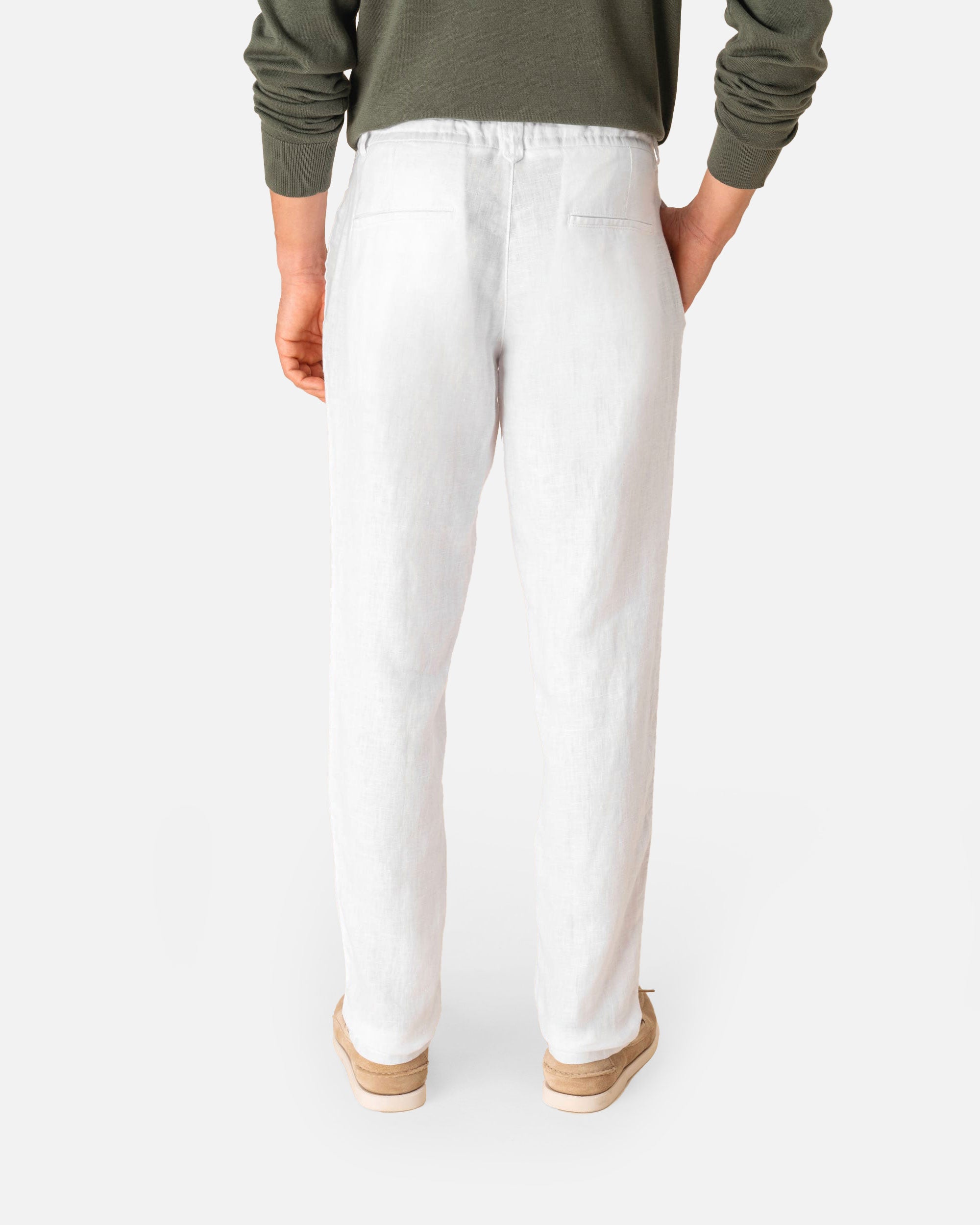 Ausgewaschene Herren Leinenhose von VIVID