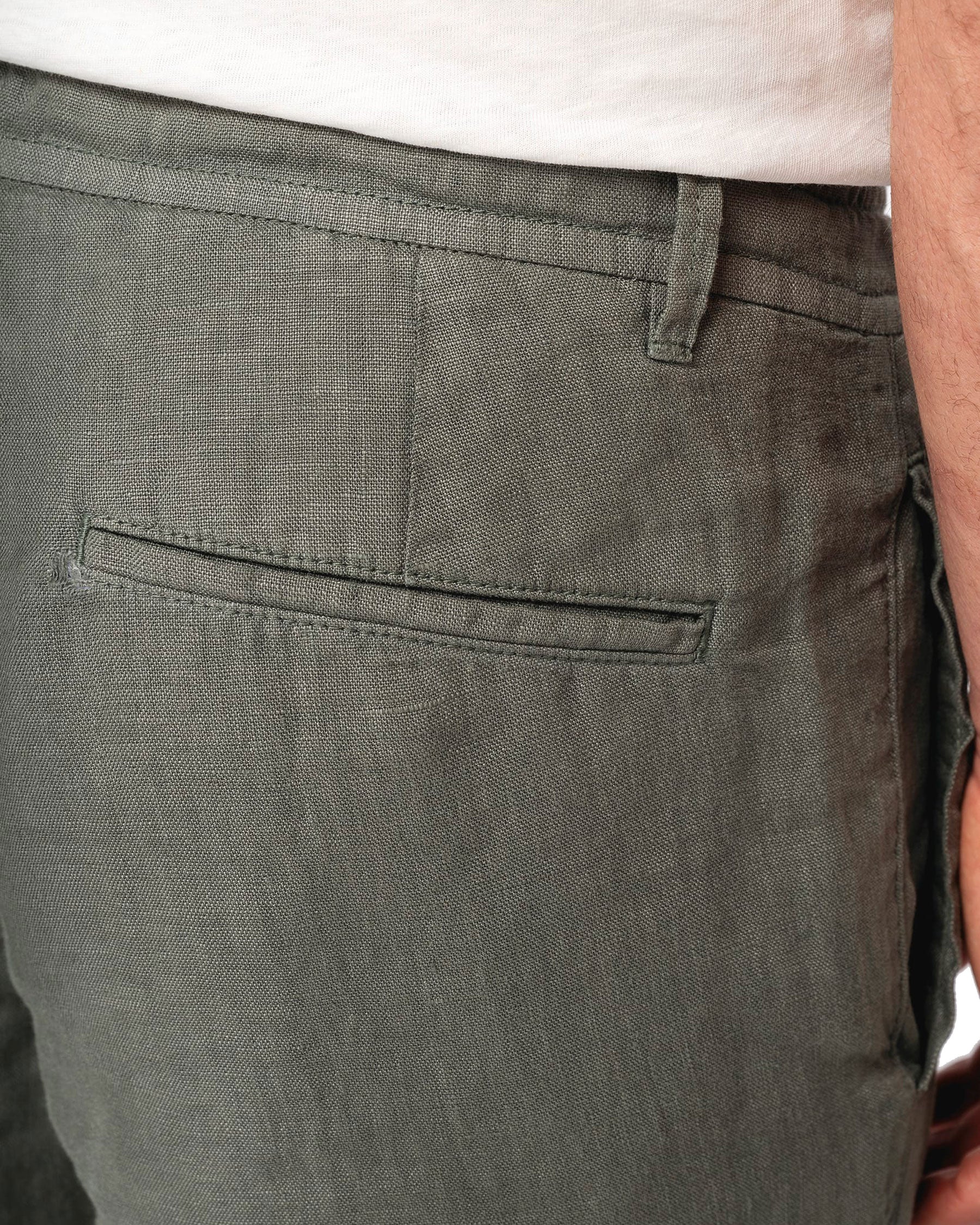 Ausgewaschene Herren Leinenhose von VIVID