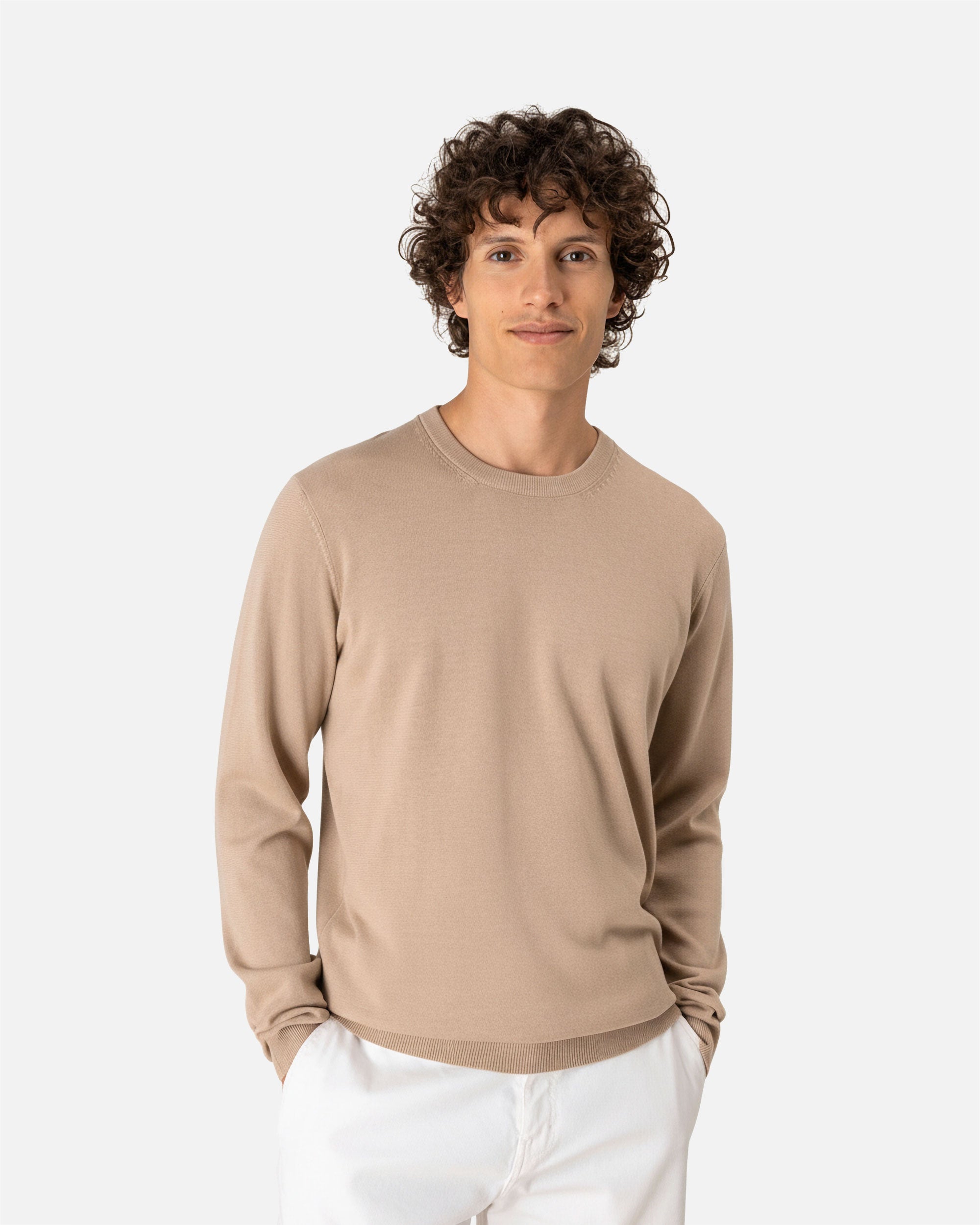 Herren Pullover Desert Sand von VIVID