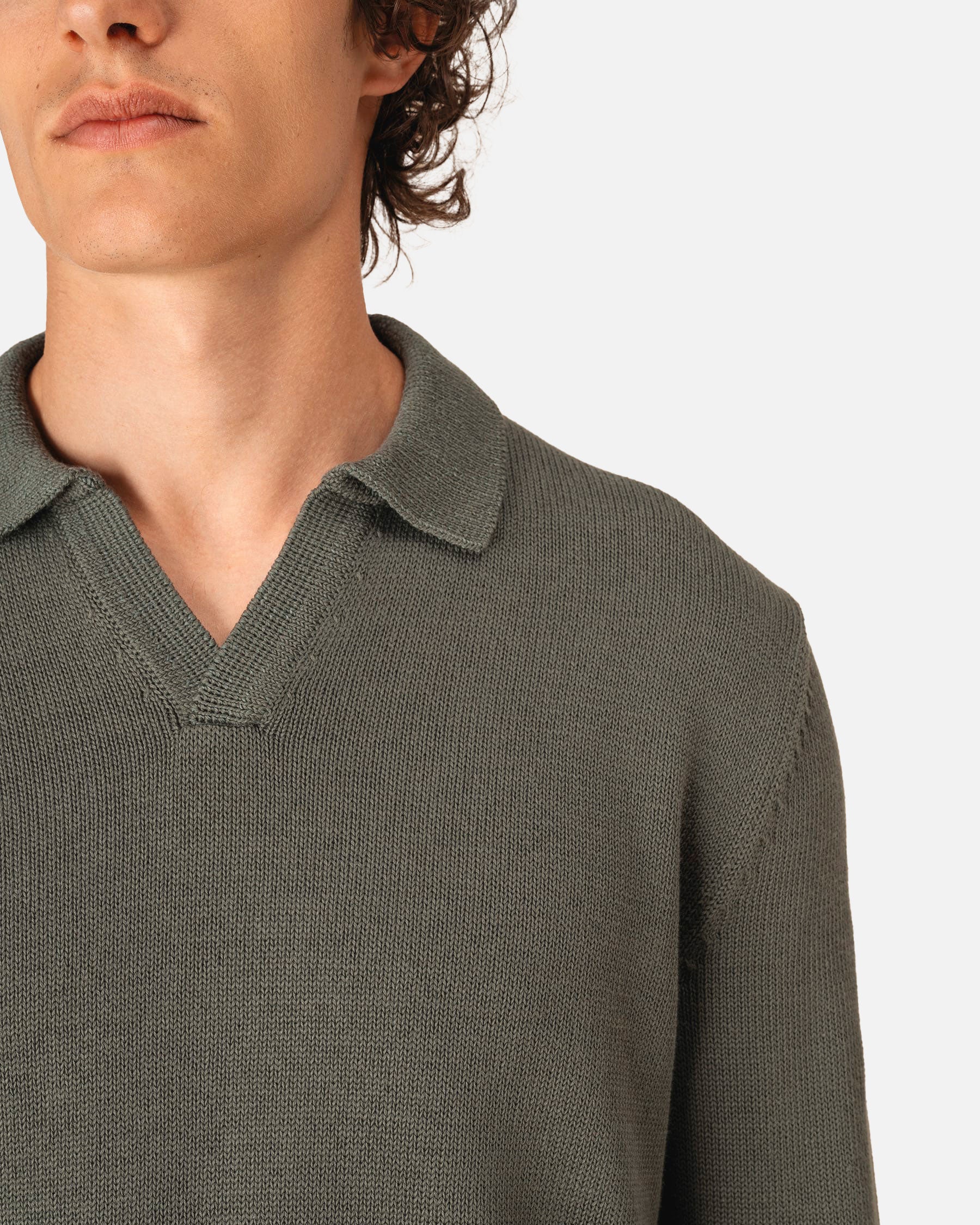 Herren Pullover mit Polokragen von VIVID