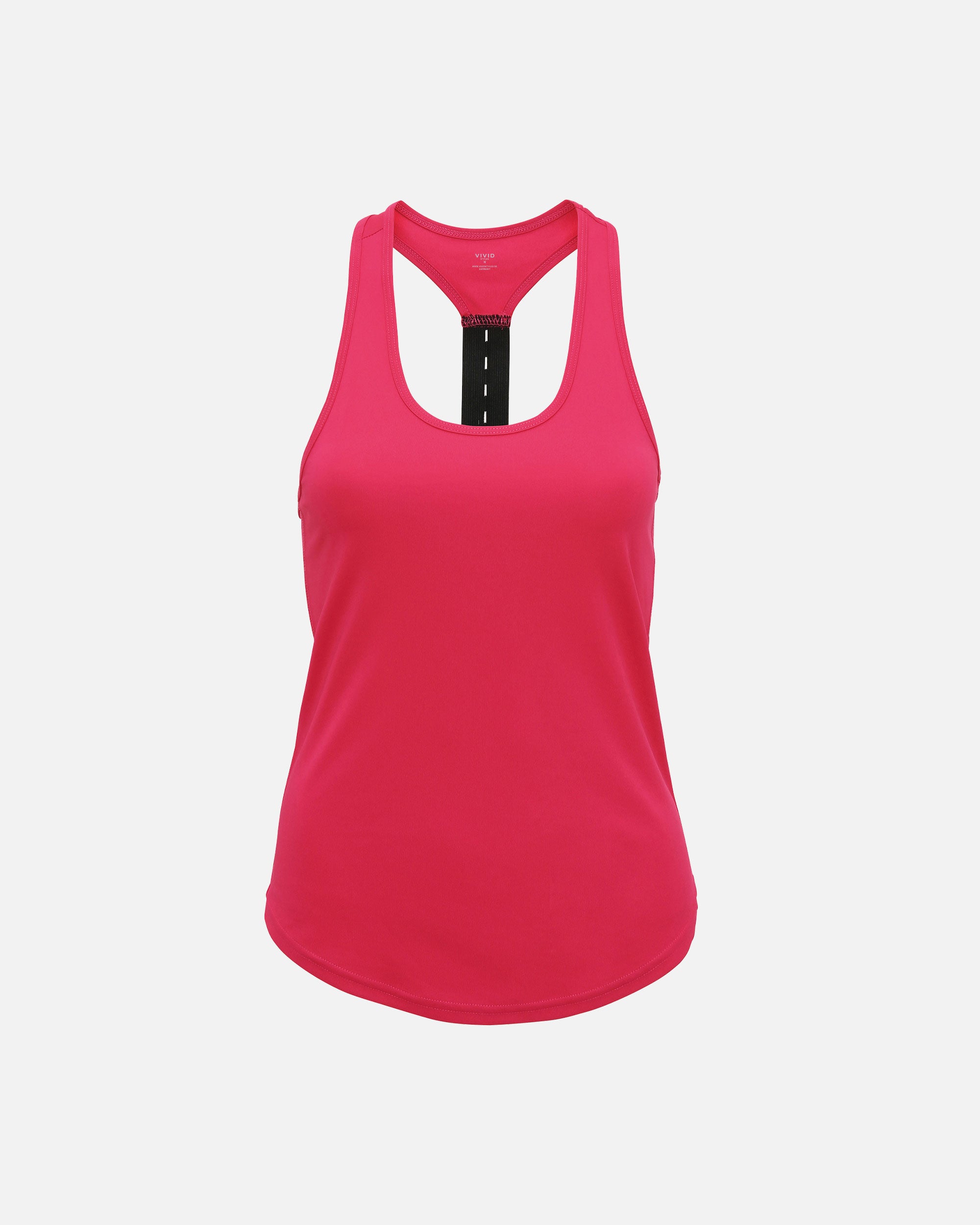 Damen Sport Tanktop mit Rückengurt Hot Pink von VIVID