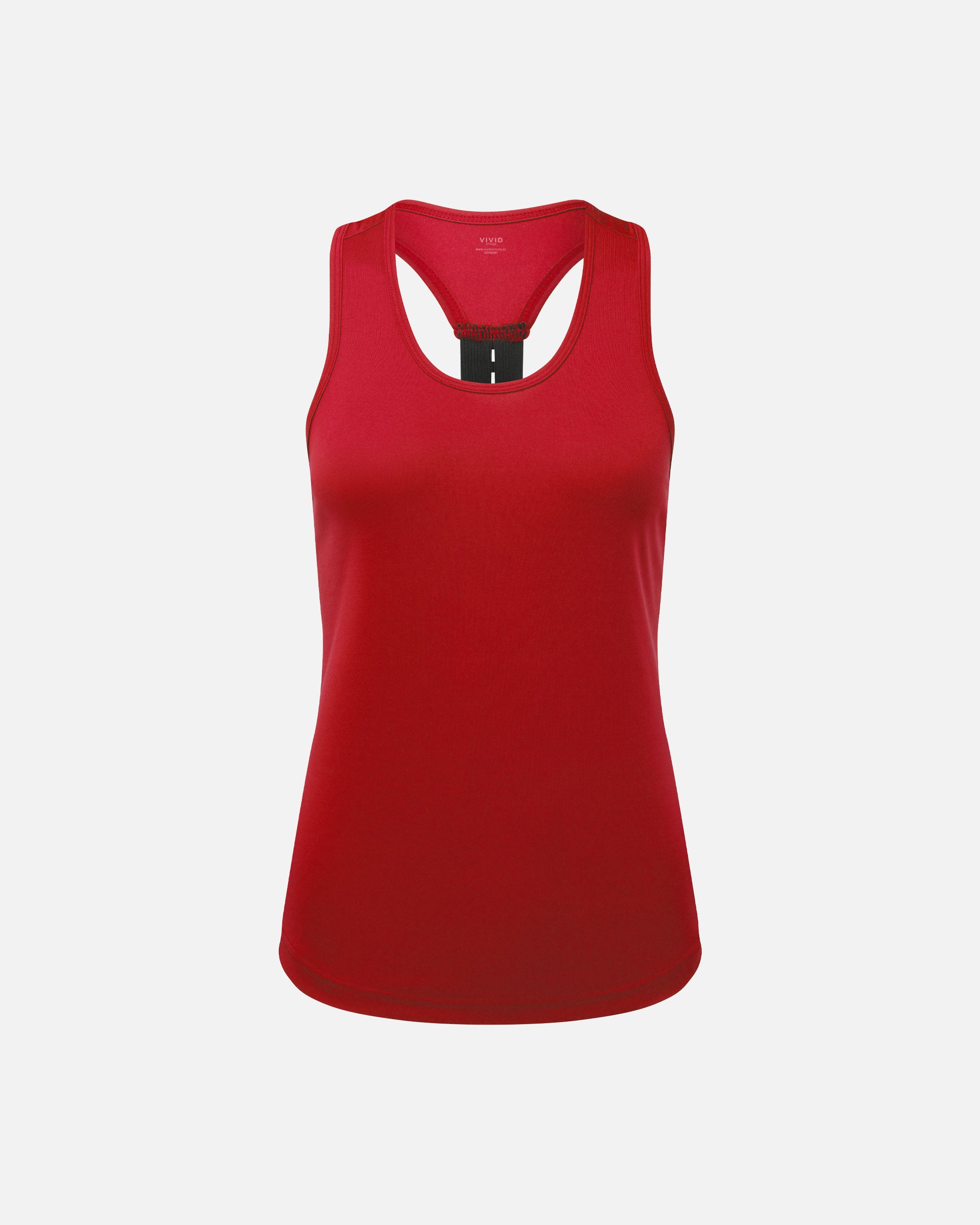 Damen Sport Tanktop mit Rückengurt Fire Red von VIVID