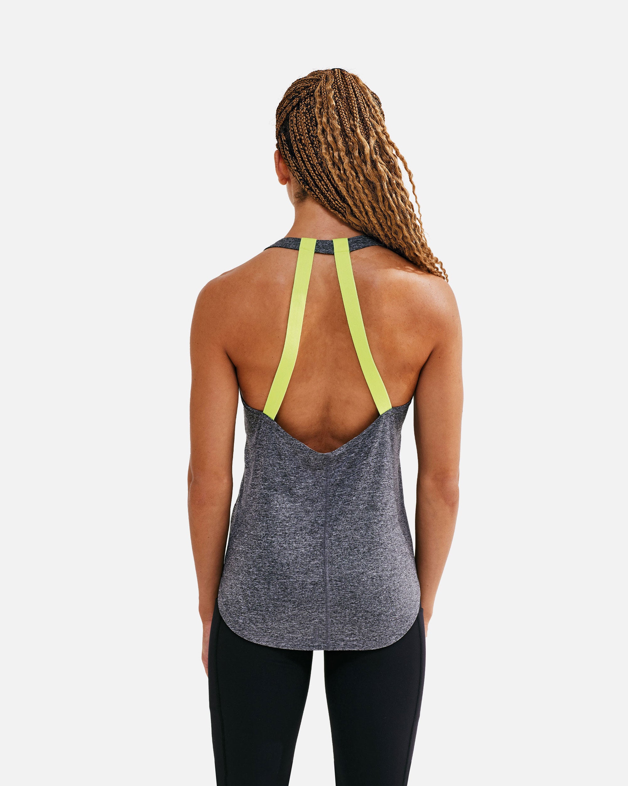 Damen Sport Tanktop mit doppelt gekreuztem Band von VIVID