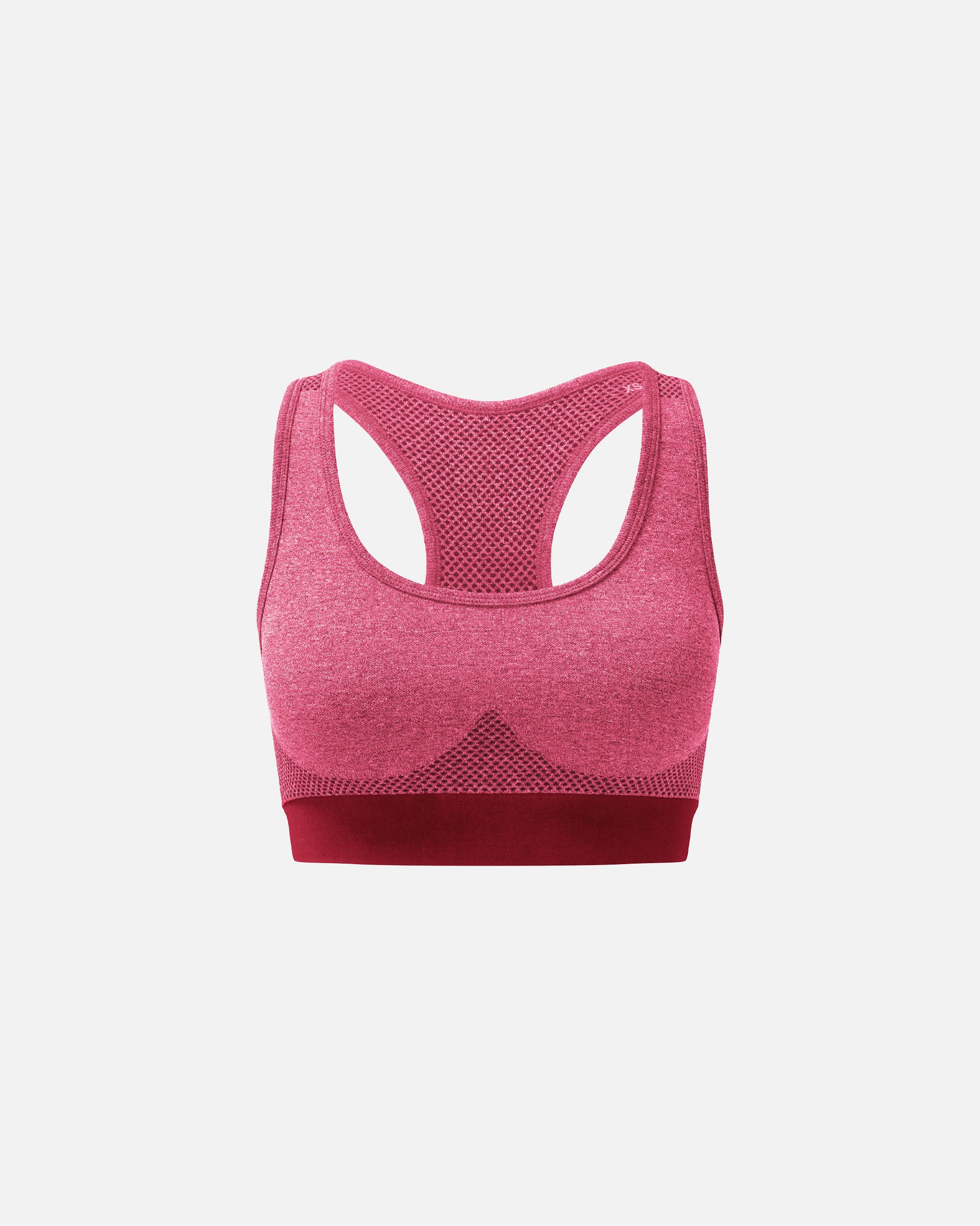 Damen Flex Sport-BH Burgundy Melange von VIVID