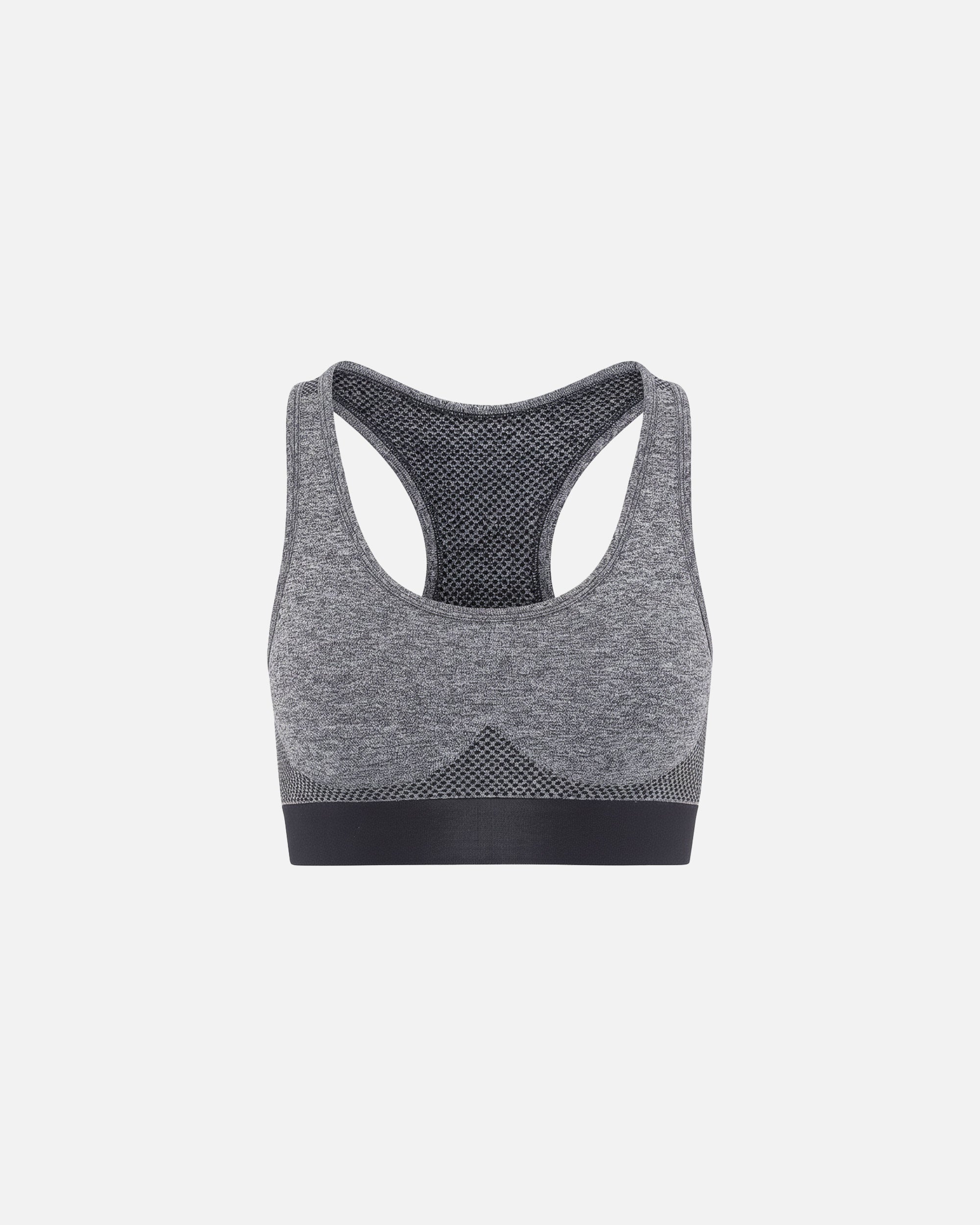 Damen Flex Sport-BH Charcoal Melange von VIVID