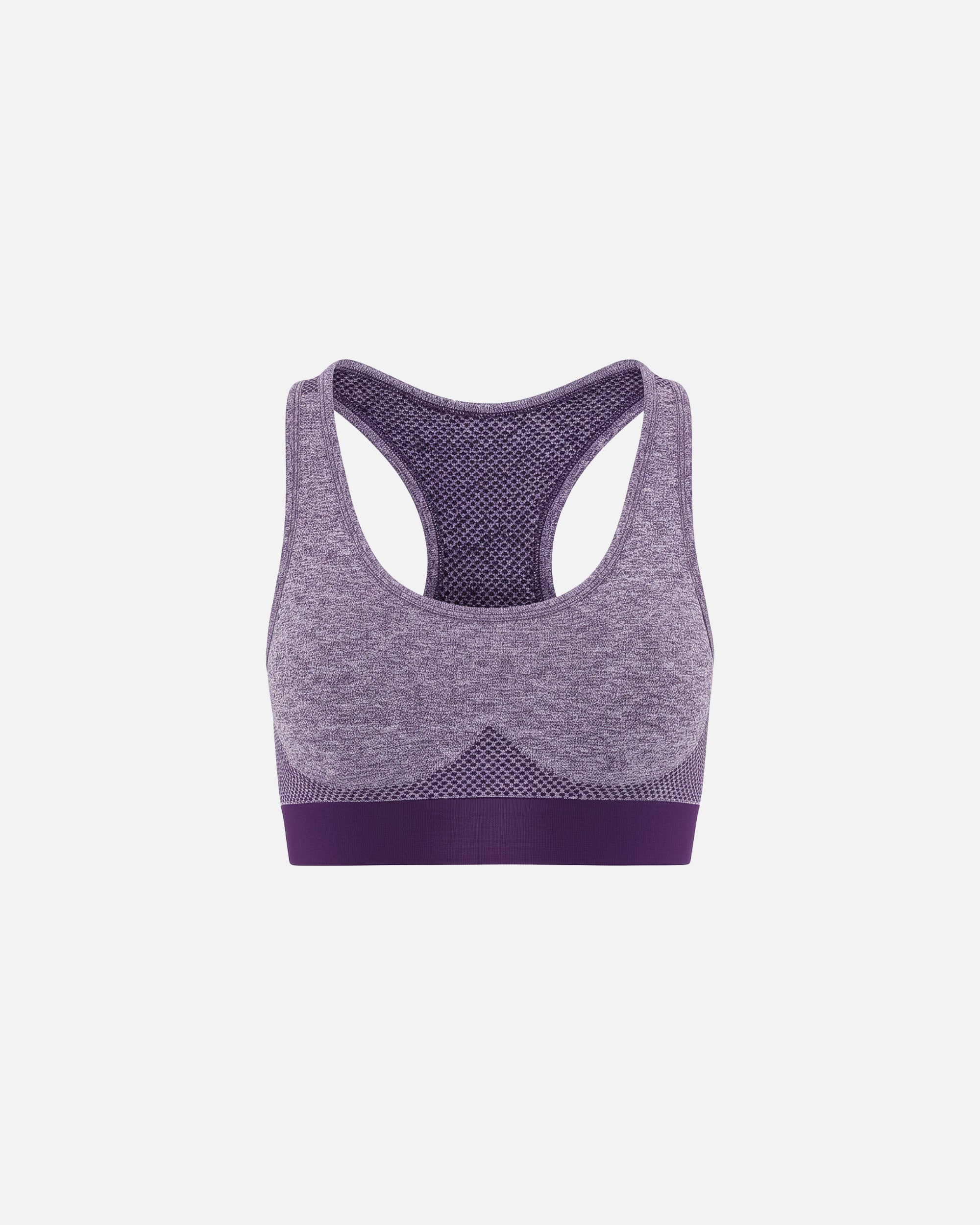 Damen Flex Sport-BH Purple Melange von VIVID