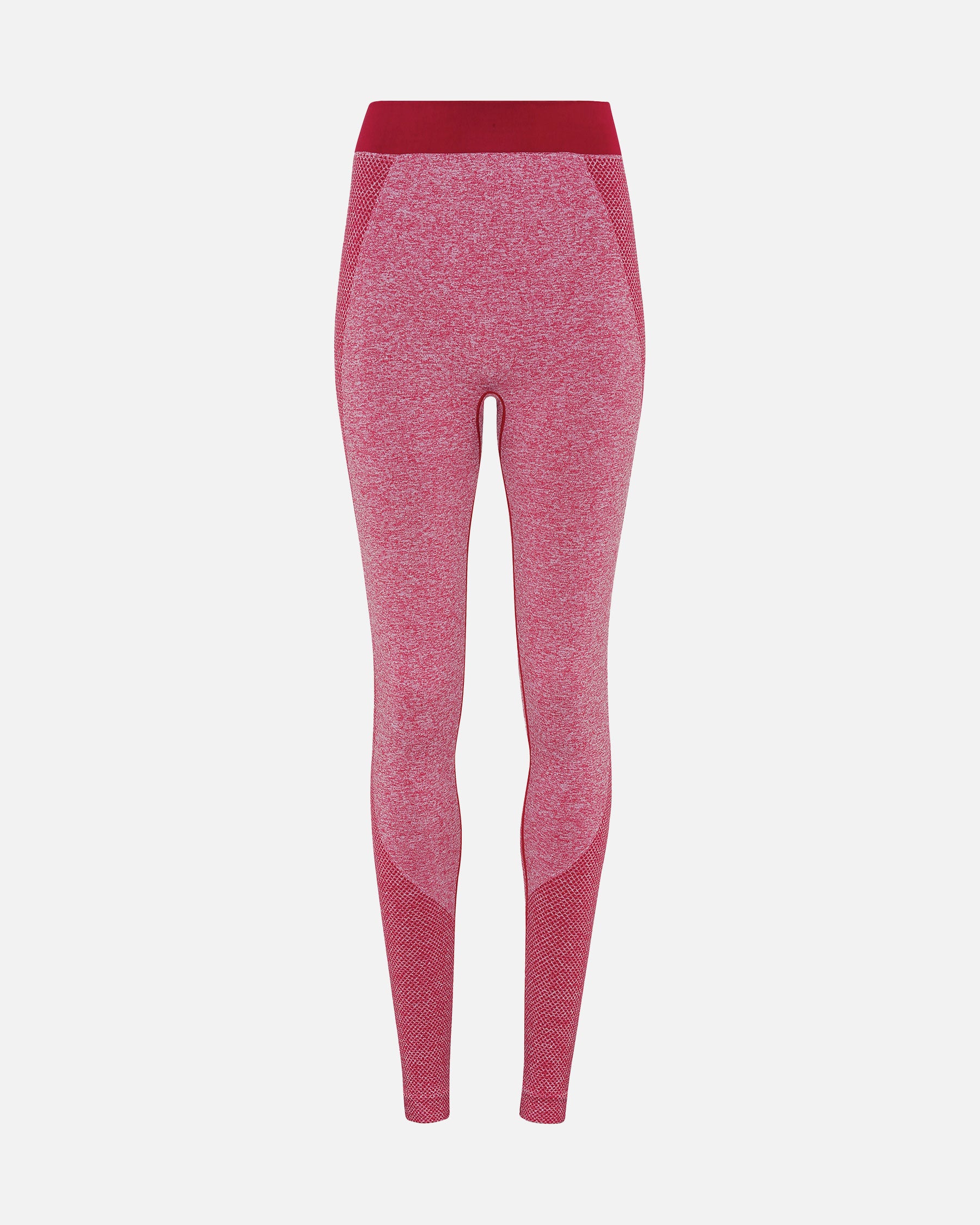 Damen Flex Leggings Burgundy Melange von VIVID