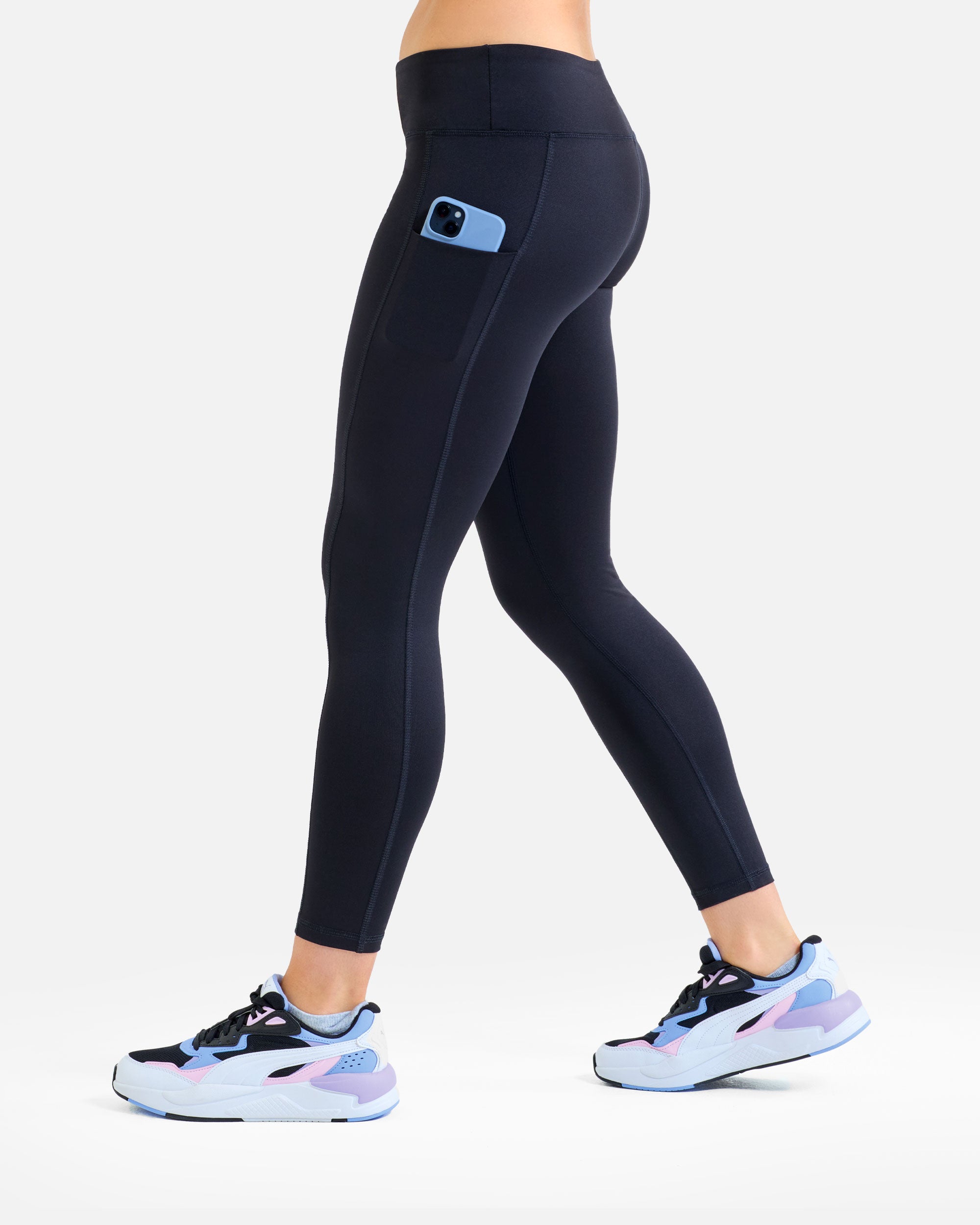 Damen Active Pocket Leggings Black von VIVID