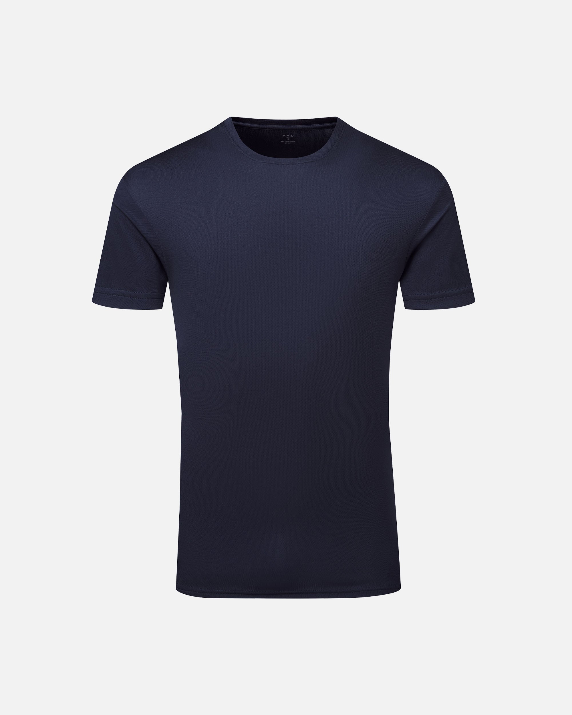Herren Active Sport T-Shirt Navy Blue von VIVID