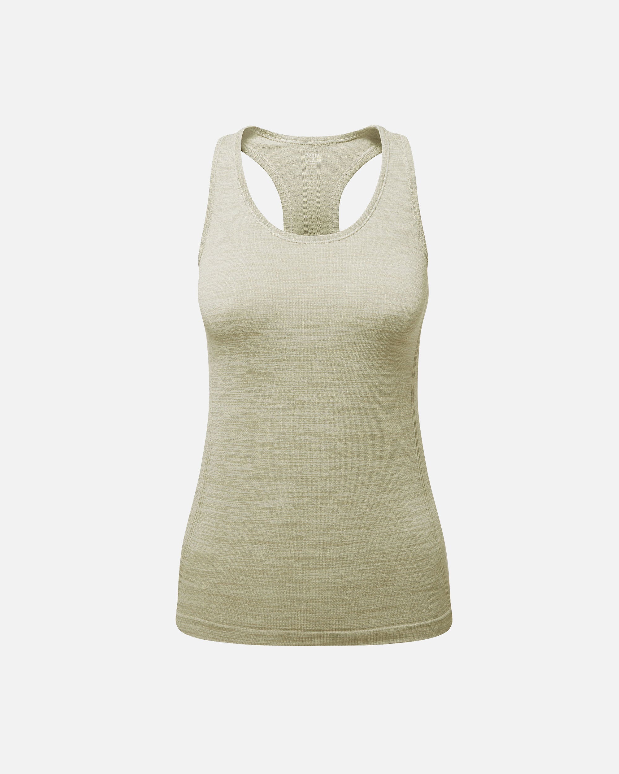 Damen Flex 2.0 Sport Tanktop mit schlankem Racerback Sage Green von VIVID