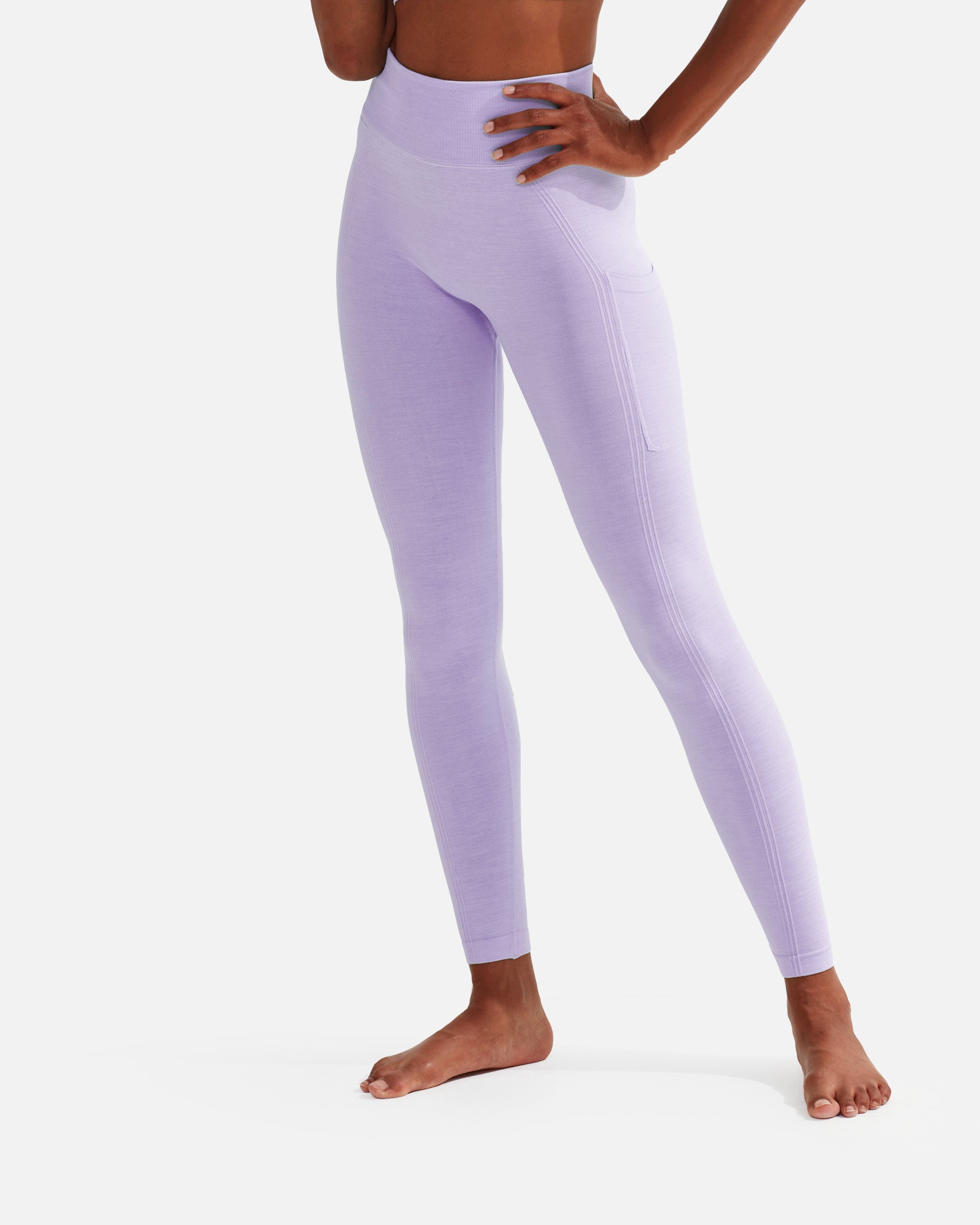 Damen Flex 2.0 Pocket Leggings Lilac von VIVID