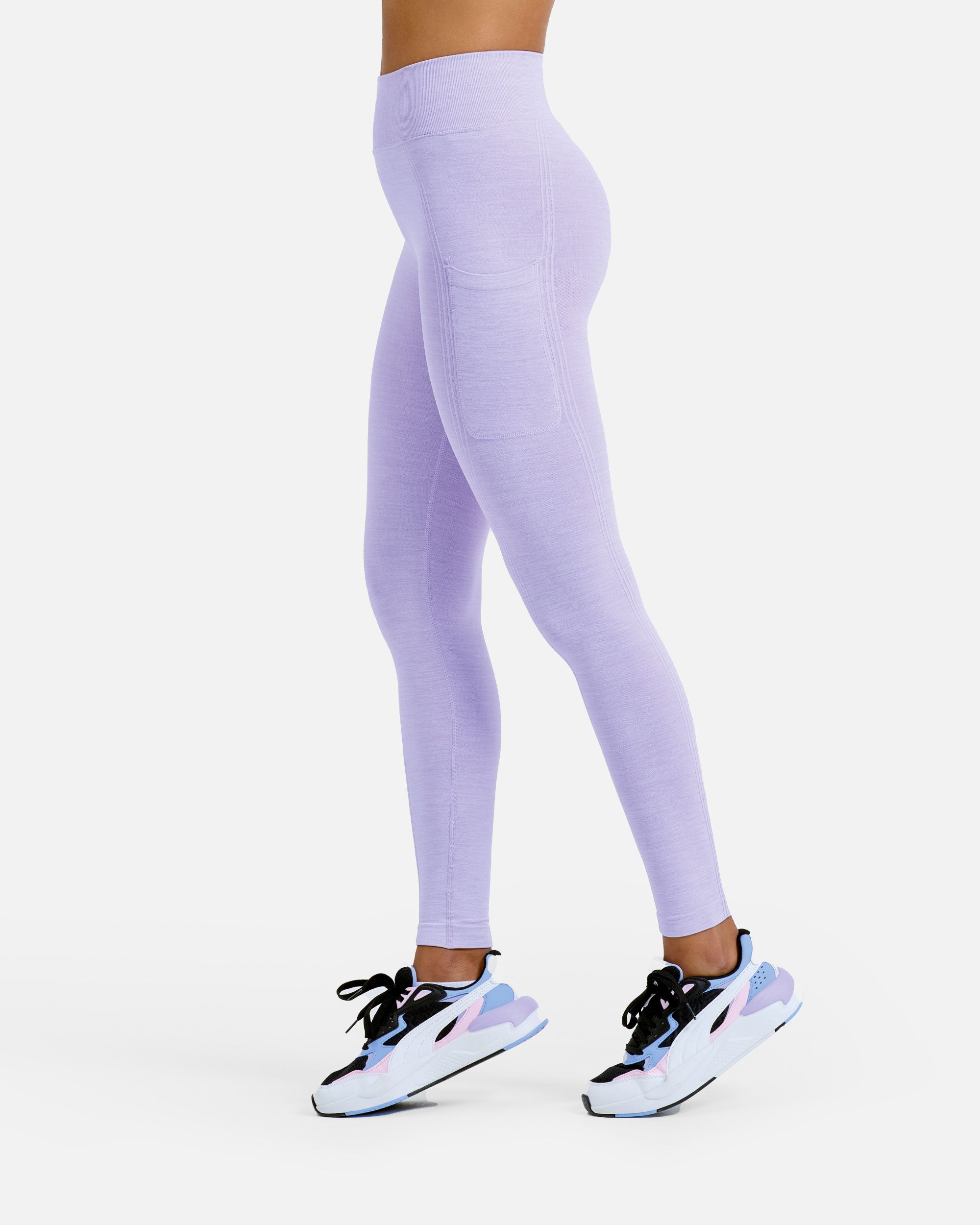 Damen Flex 2.0 Pocket Leggings Lilac von VIVID