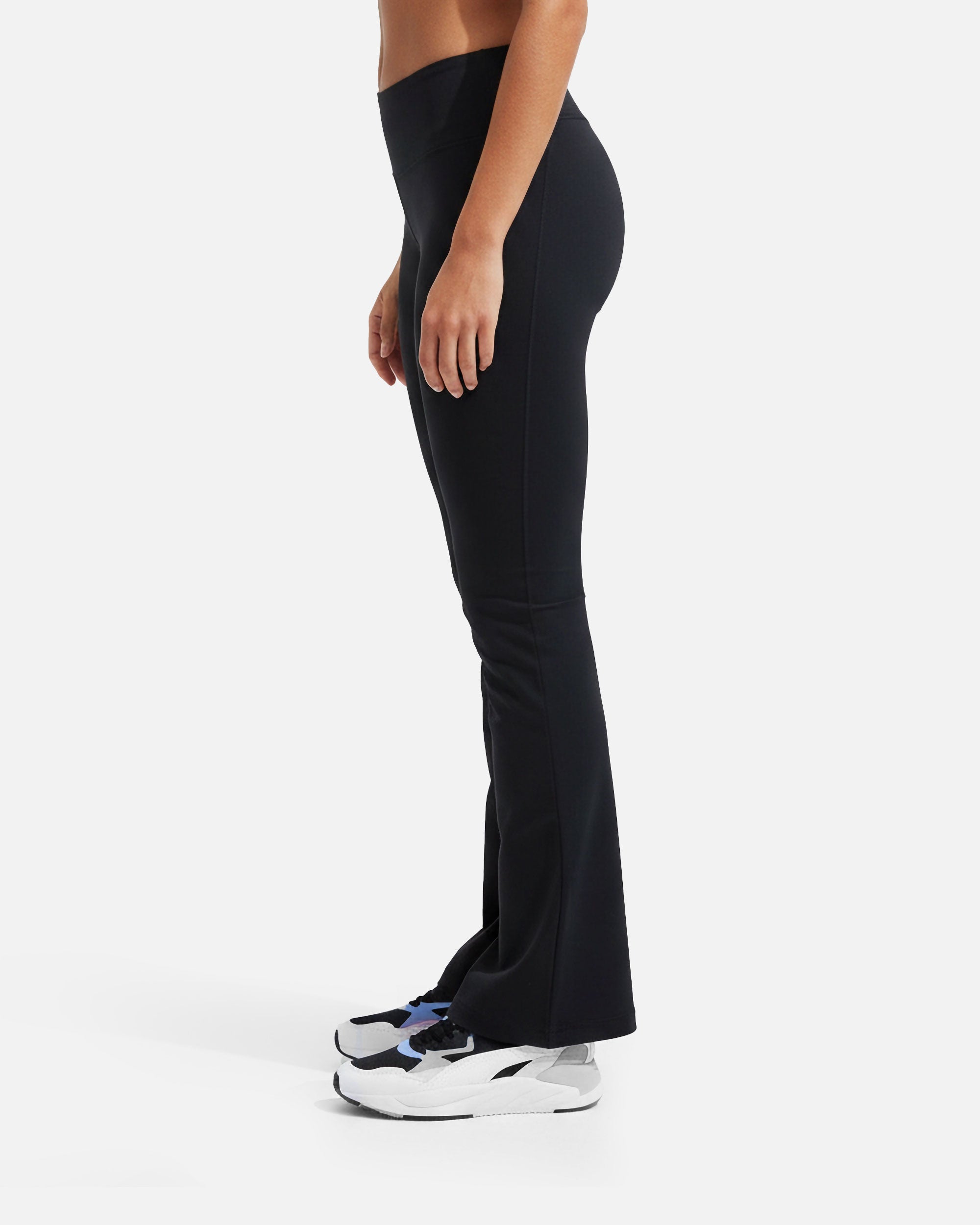 Damen Flare Leggings Black von VIVID