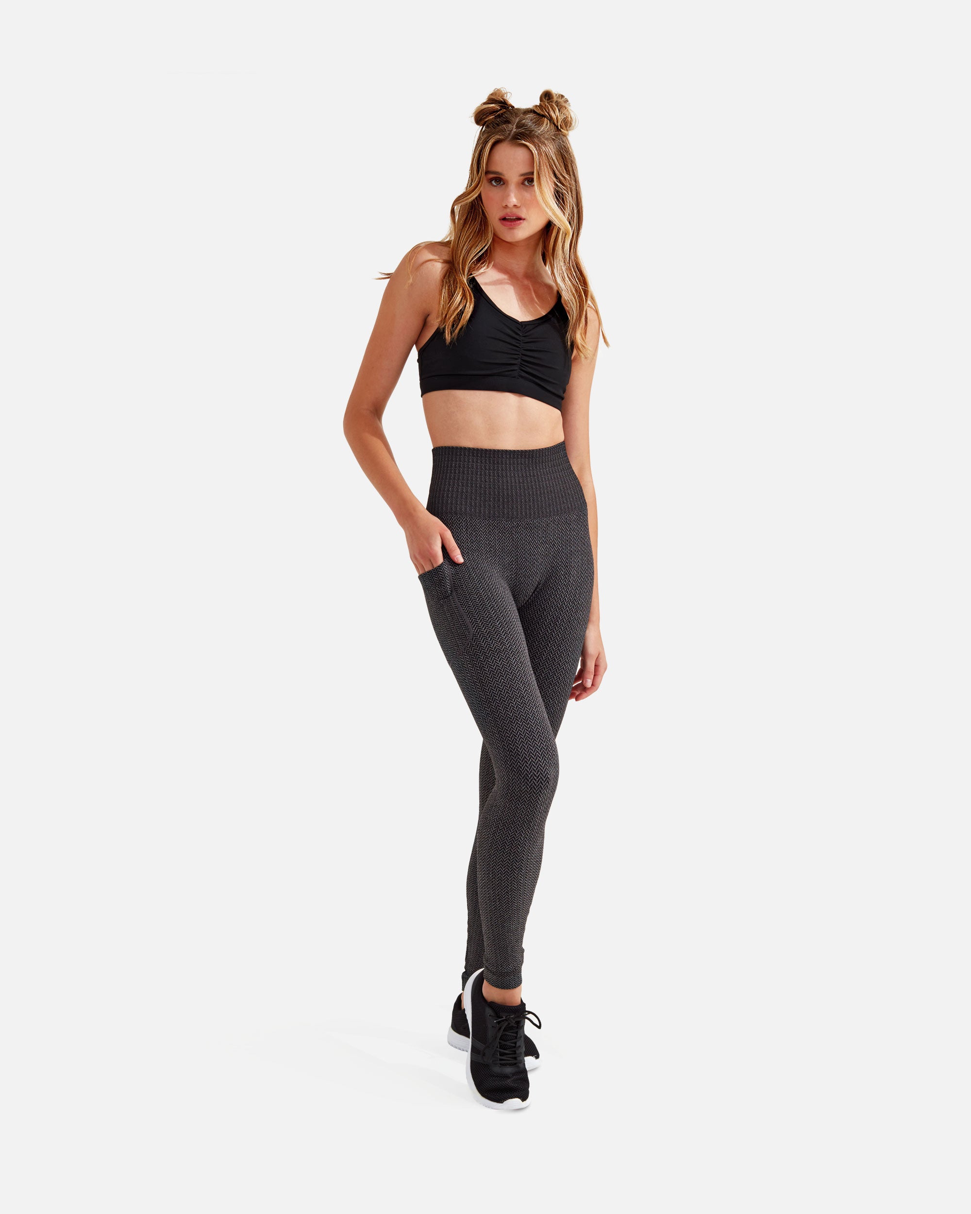 Gestrickte Damen Pocket Leggings von VIVID