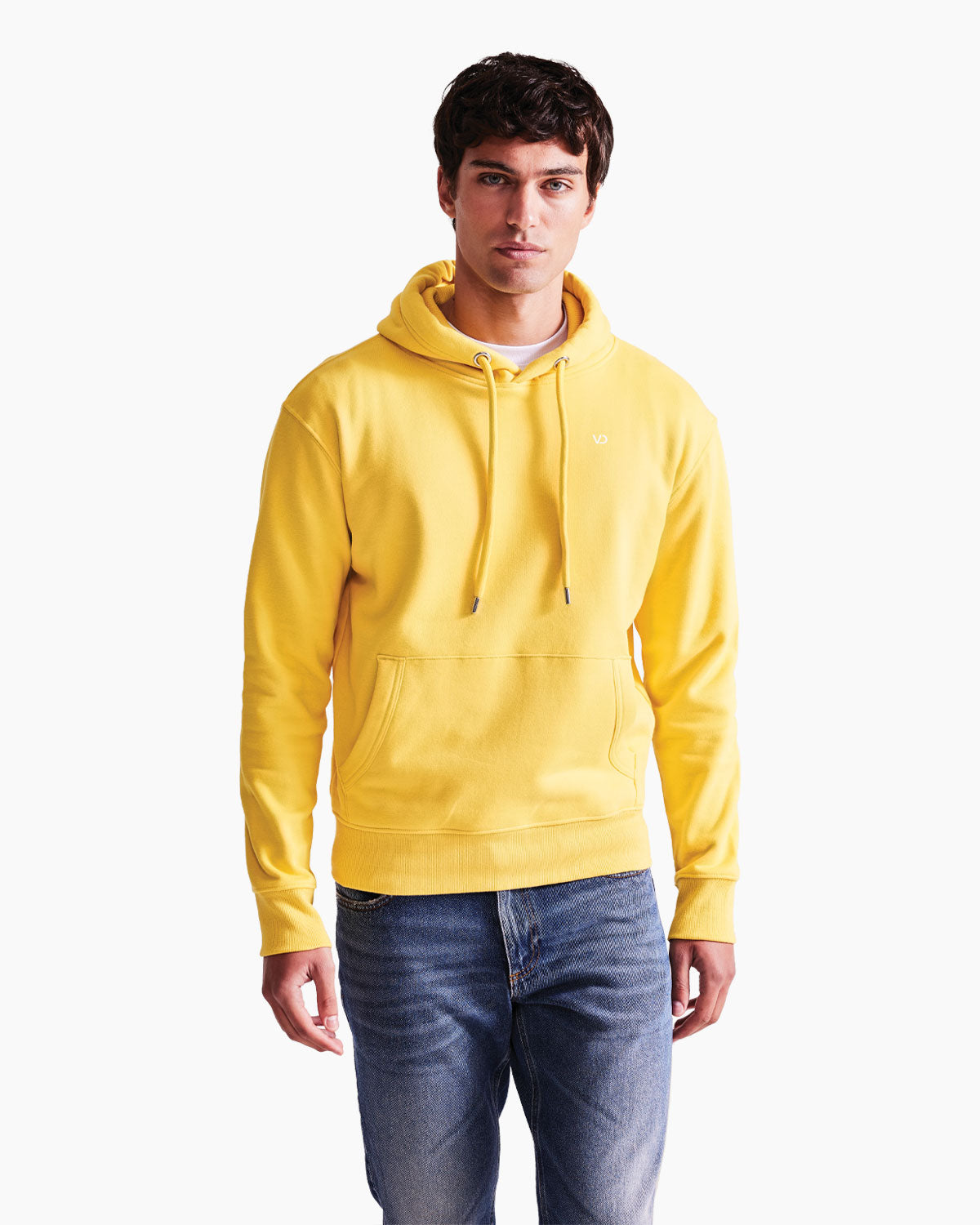 Herren Everyday Kapuzenpullover Sun Yellow von V I V I D