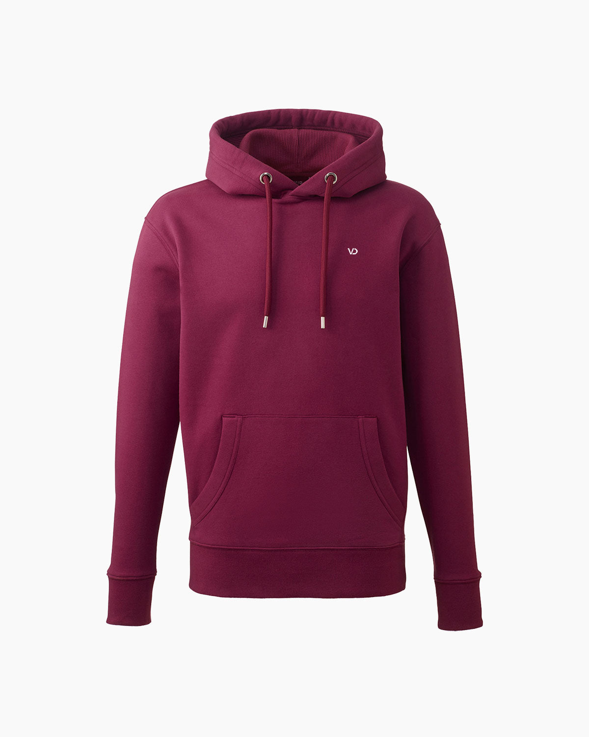 Herren Everyday Kapuzenpullover Burgundy von V I V I D