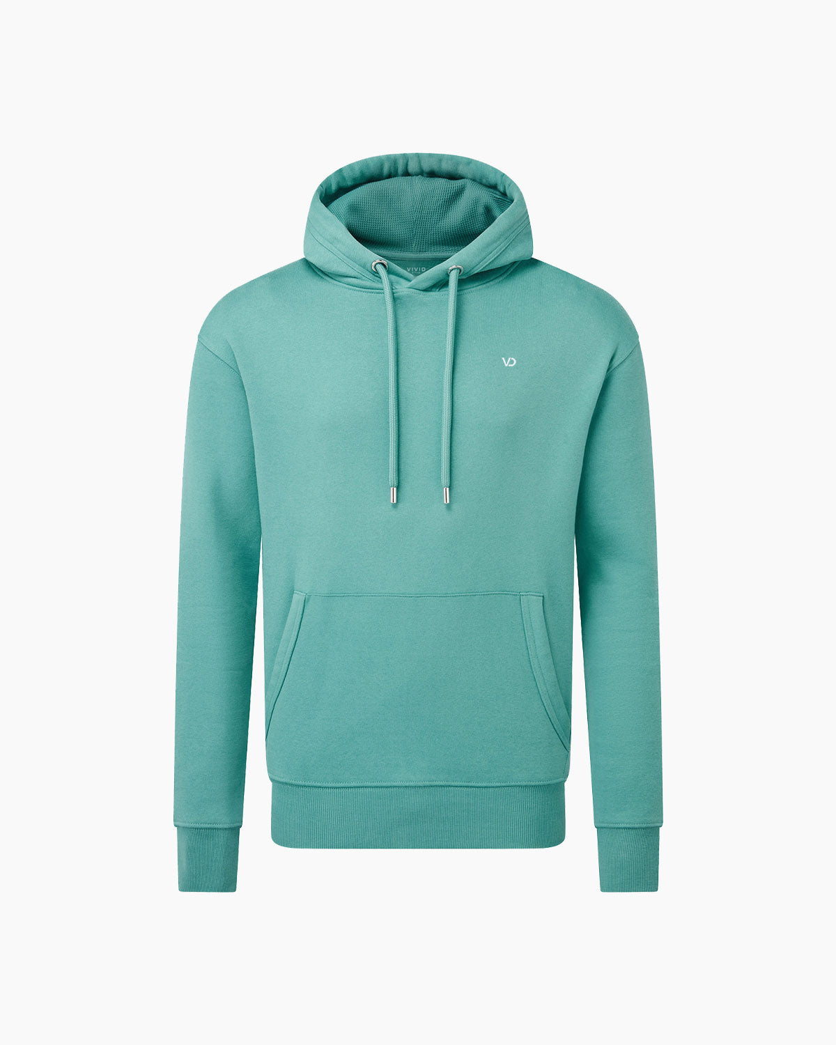 Herren Everyday Kapuzenpullover Teal von V I V I D