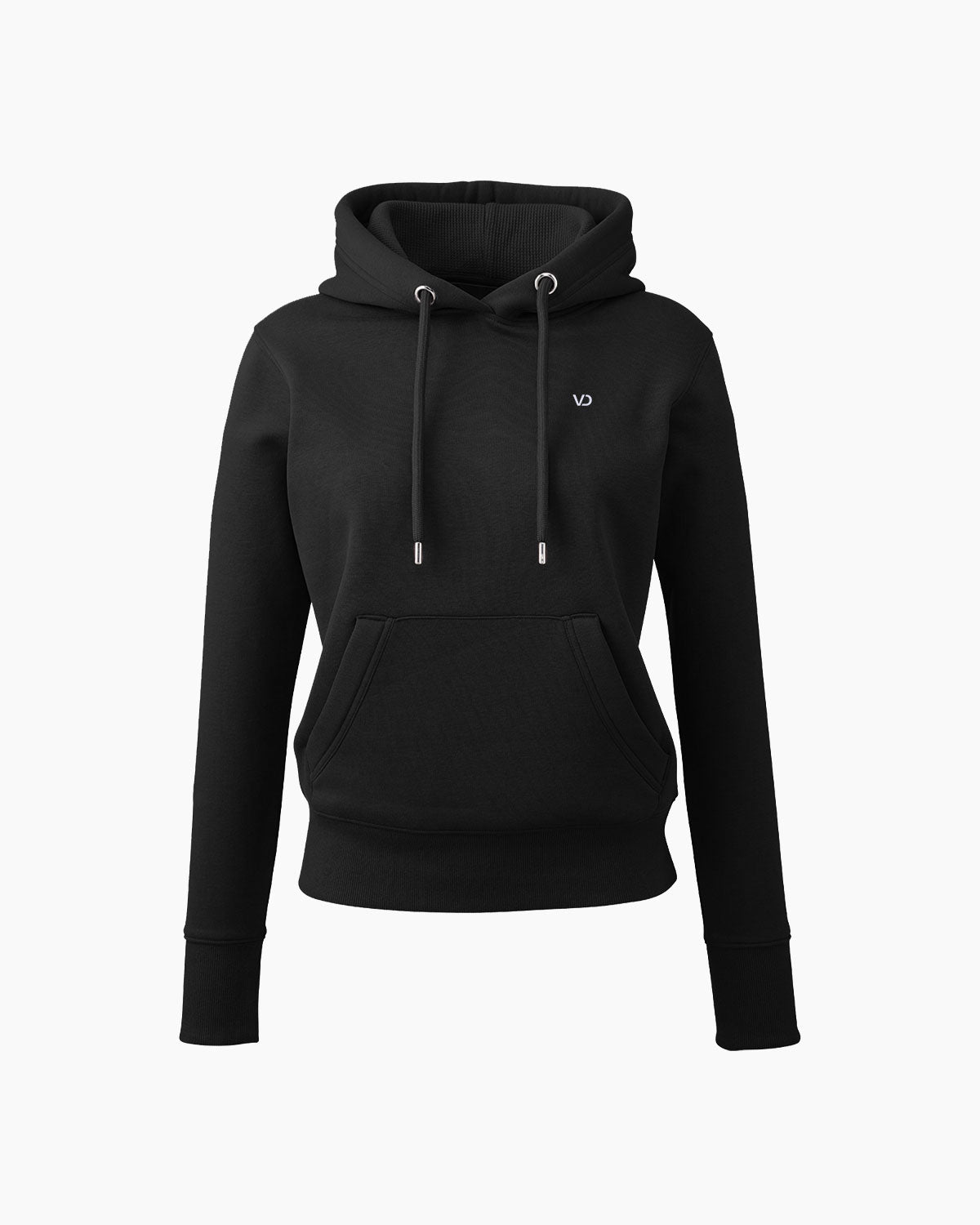 Damen Everyday Kapuzenpullover Black von V I V I D