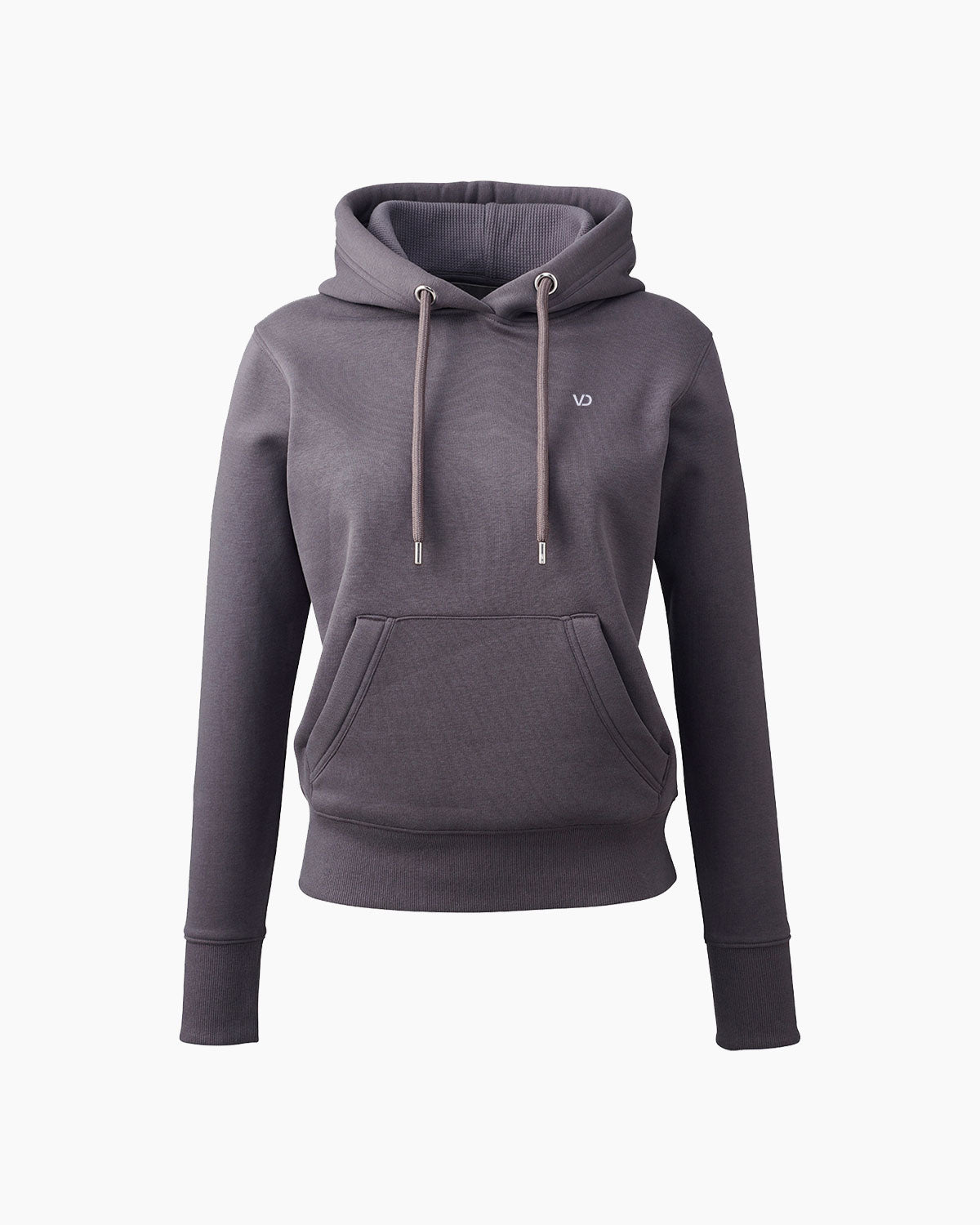 Damen Everyday Kapuzenpullover Charcoal von V I V I D