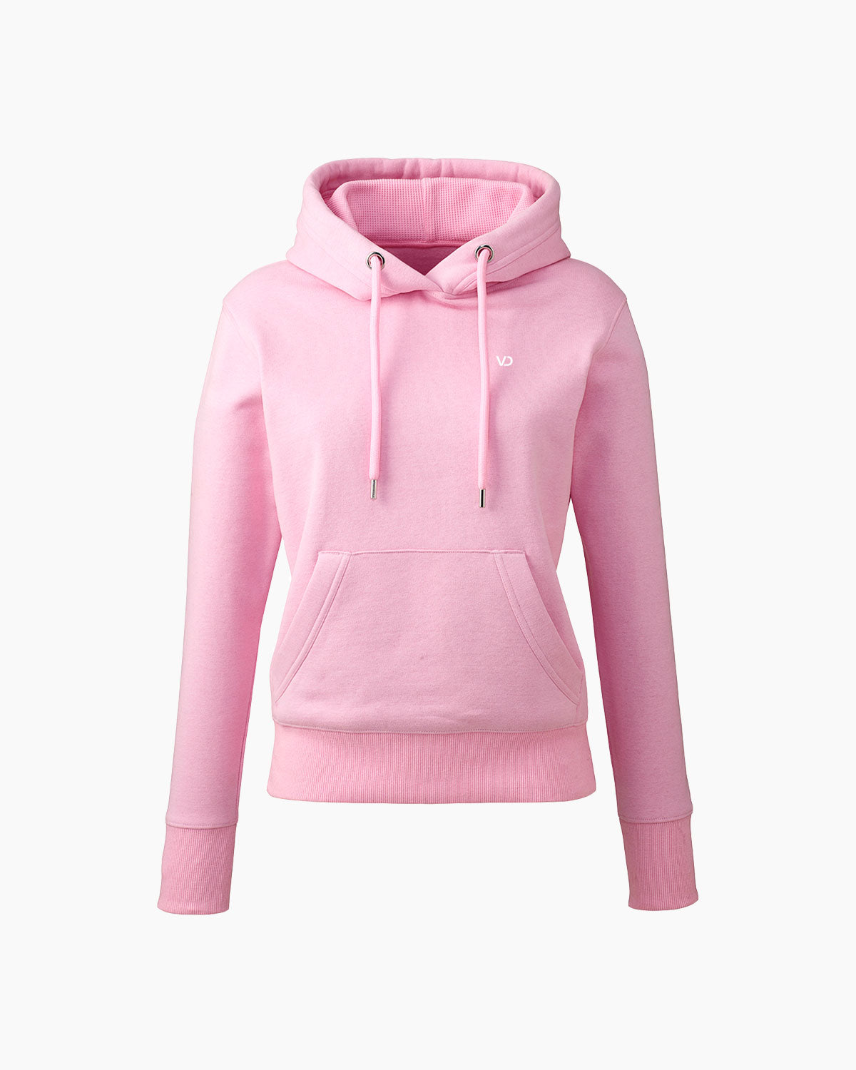 Damen Everyday Kapuzenpullover Baby Pink von V I V I D