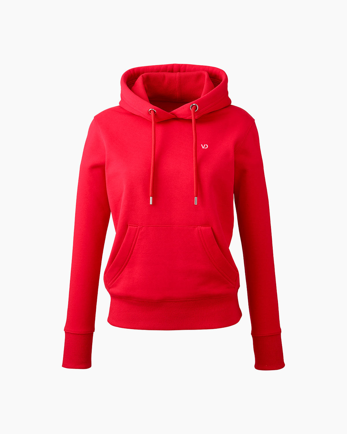 Damen Everyday Kapuzenpullover Fire Red von V I V I D