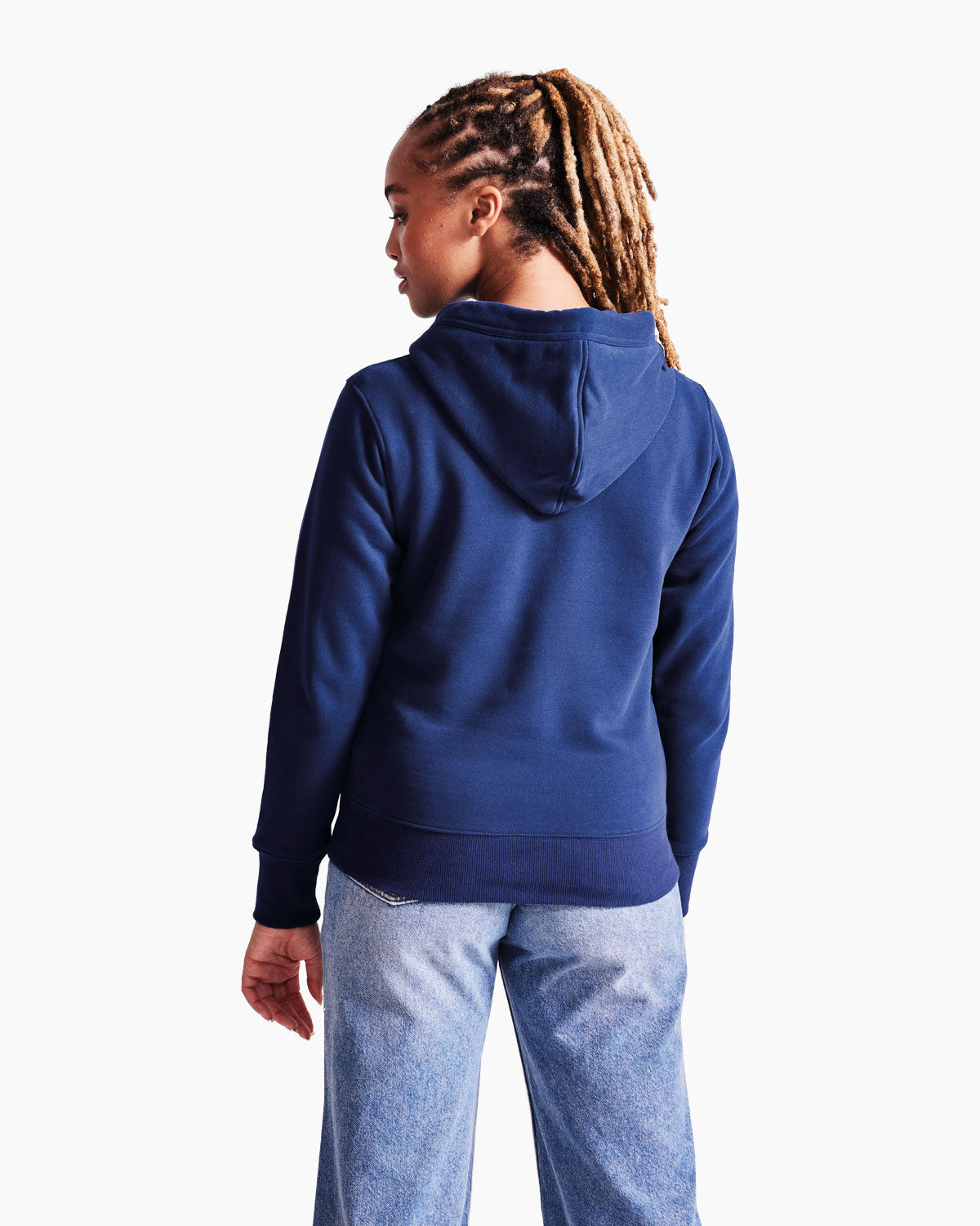 Damen Everyday Zip Kapuzenpullover von V I V I D