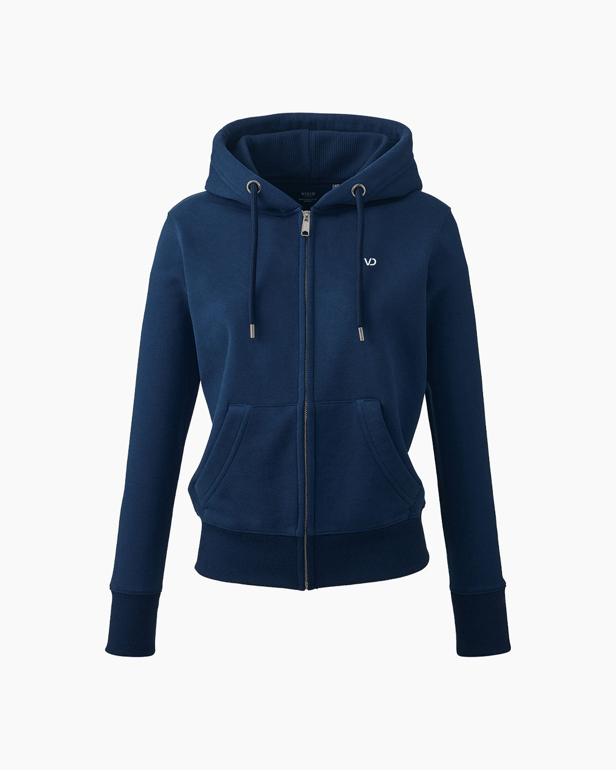 Damen Everyday Zip Kapuzenpullover von V I V I D