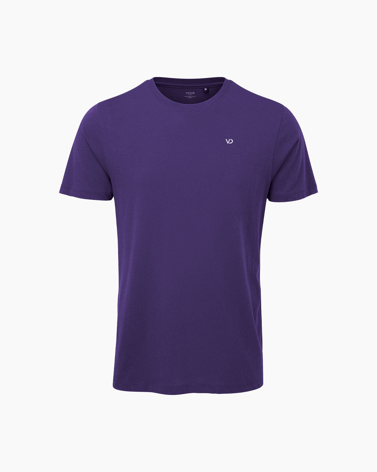 Leichtes Unisex Basic T-Shirt Purple von V I V I D