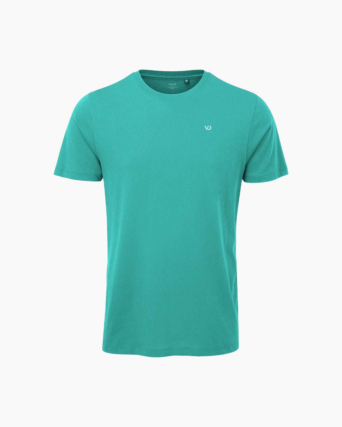 Leichtes Unisex Basic T-Shirt Teal von V I V I D