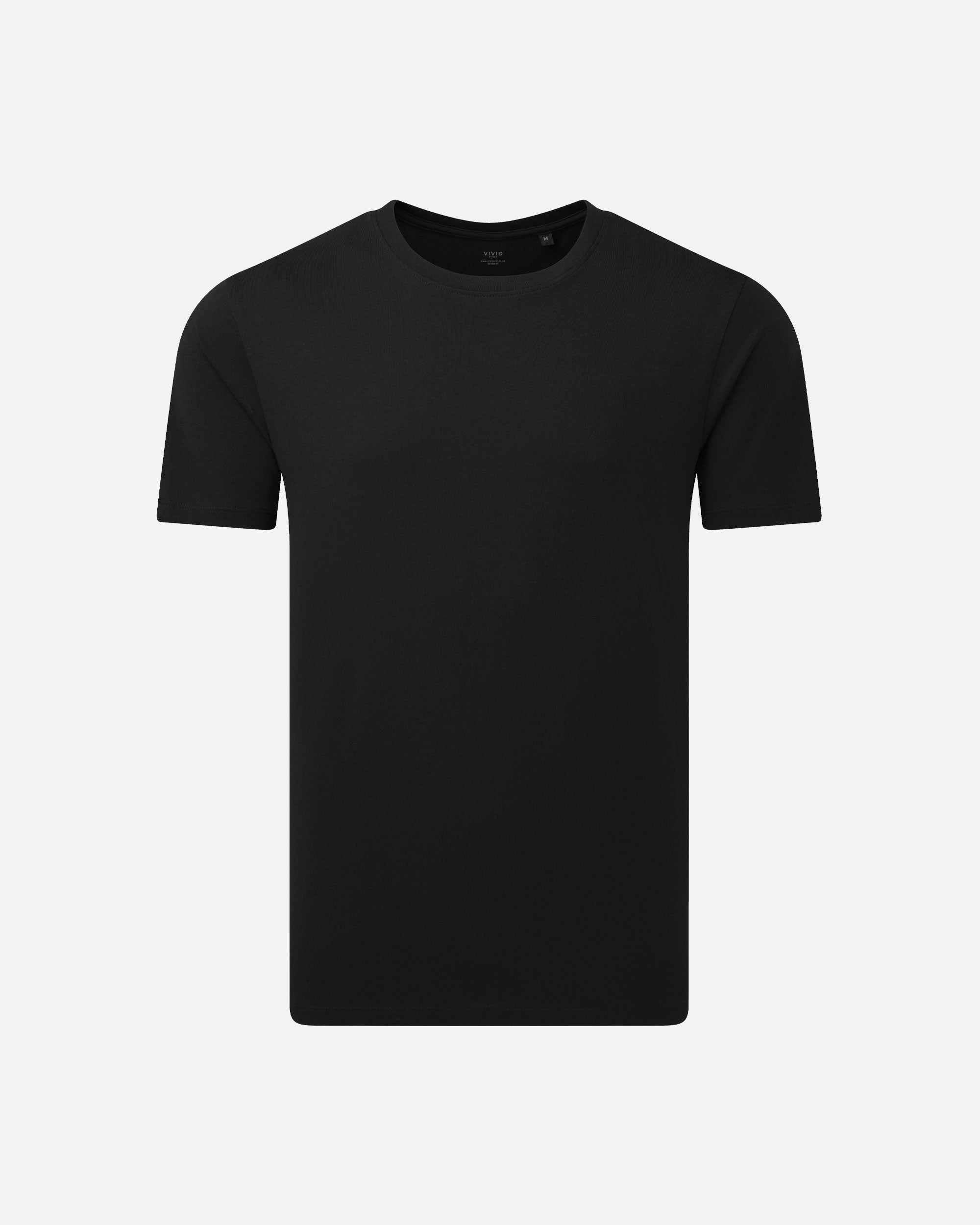 Basic Unisex T-Shirt Black von V I V I D