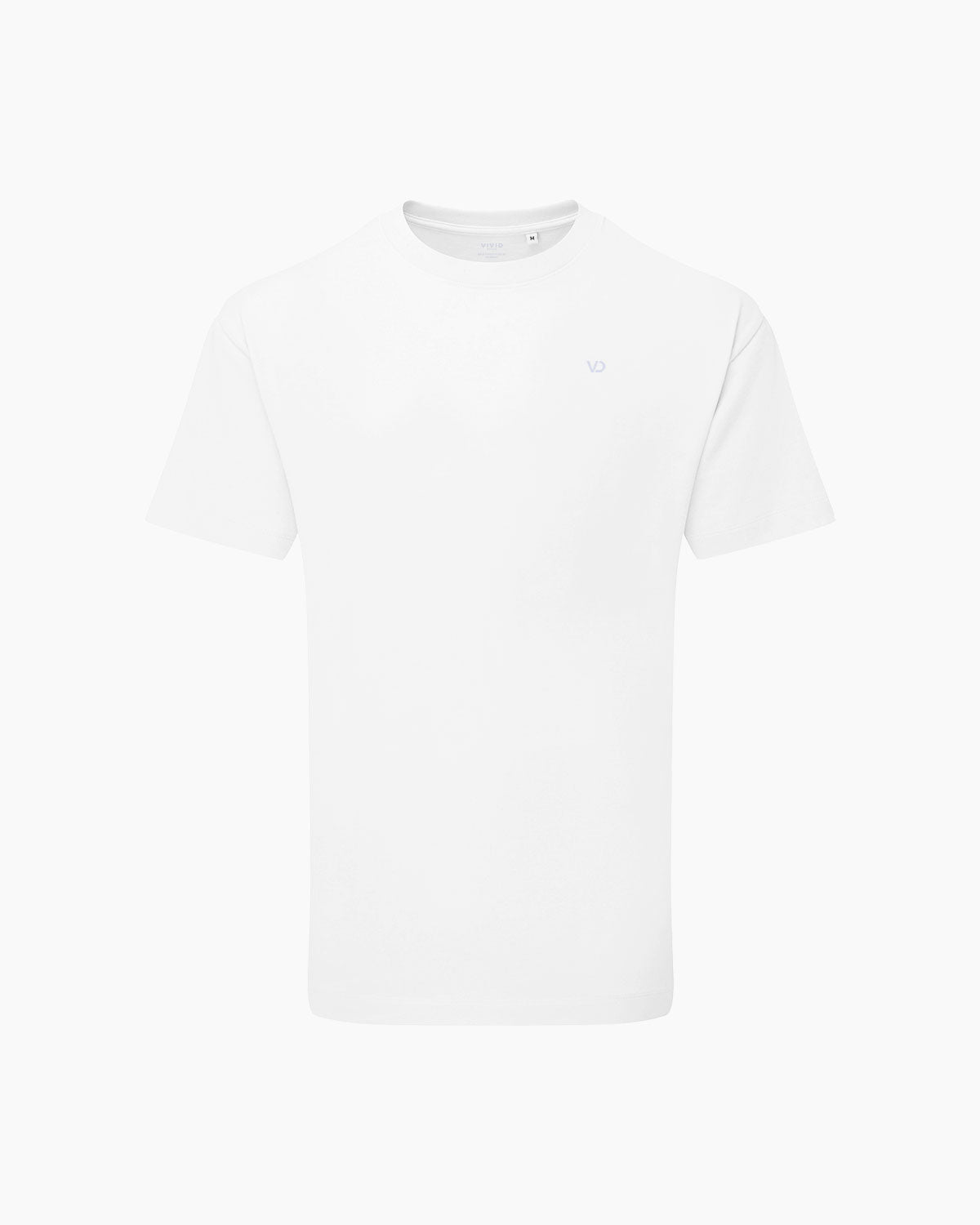 Übergroßes Unisex T-Shirt White von V I V I D