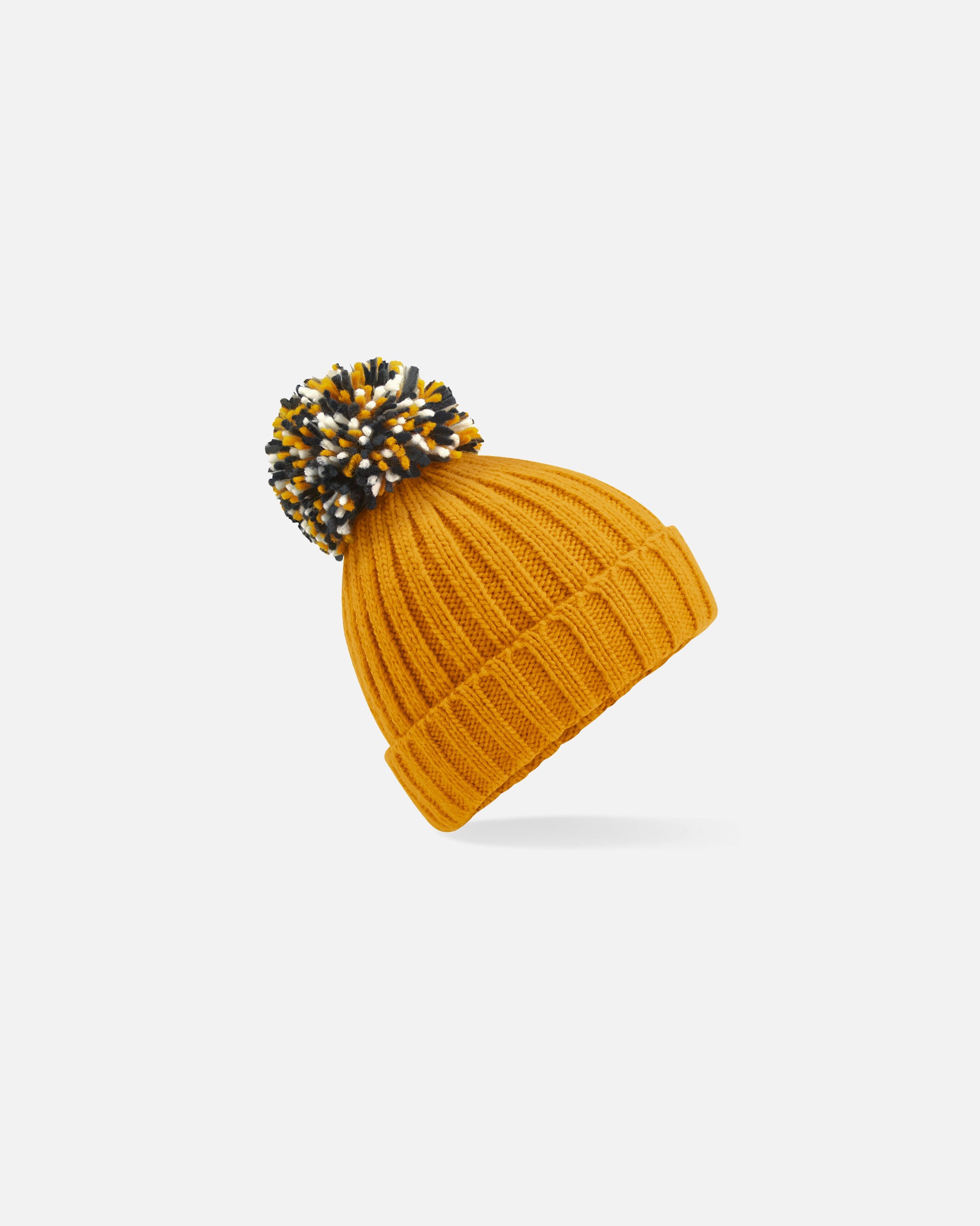 Mütze mit extragroßem Bommel Mustard von VIVID
