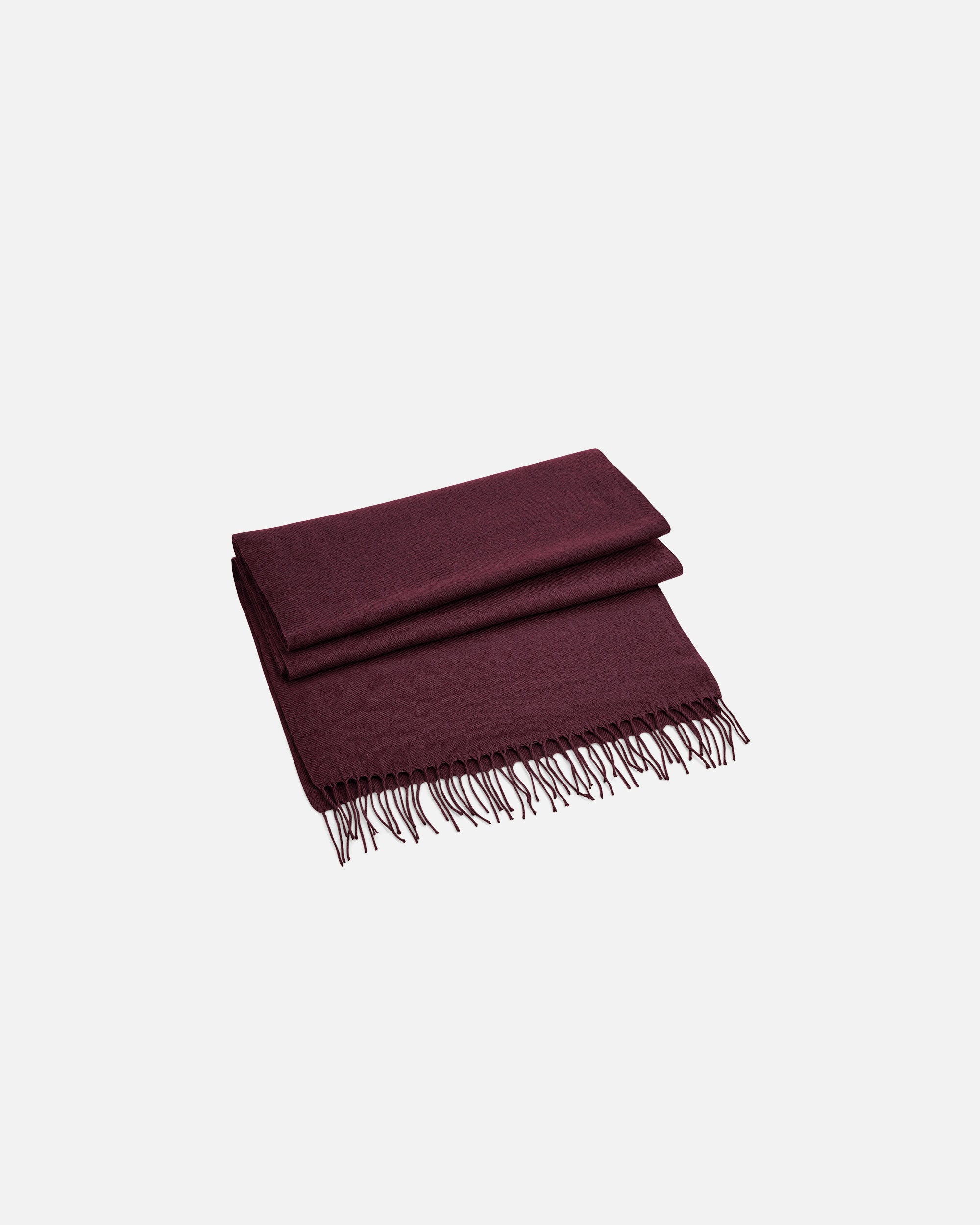 Klassischer Webschal Burgundy von VIVID