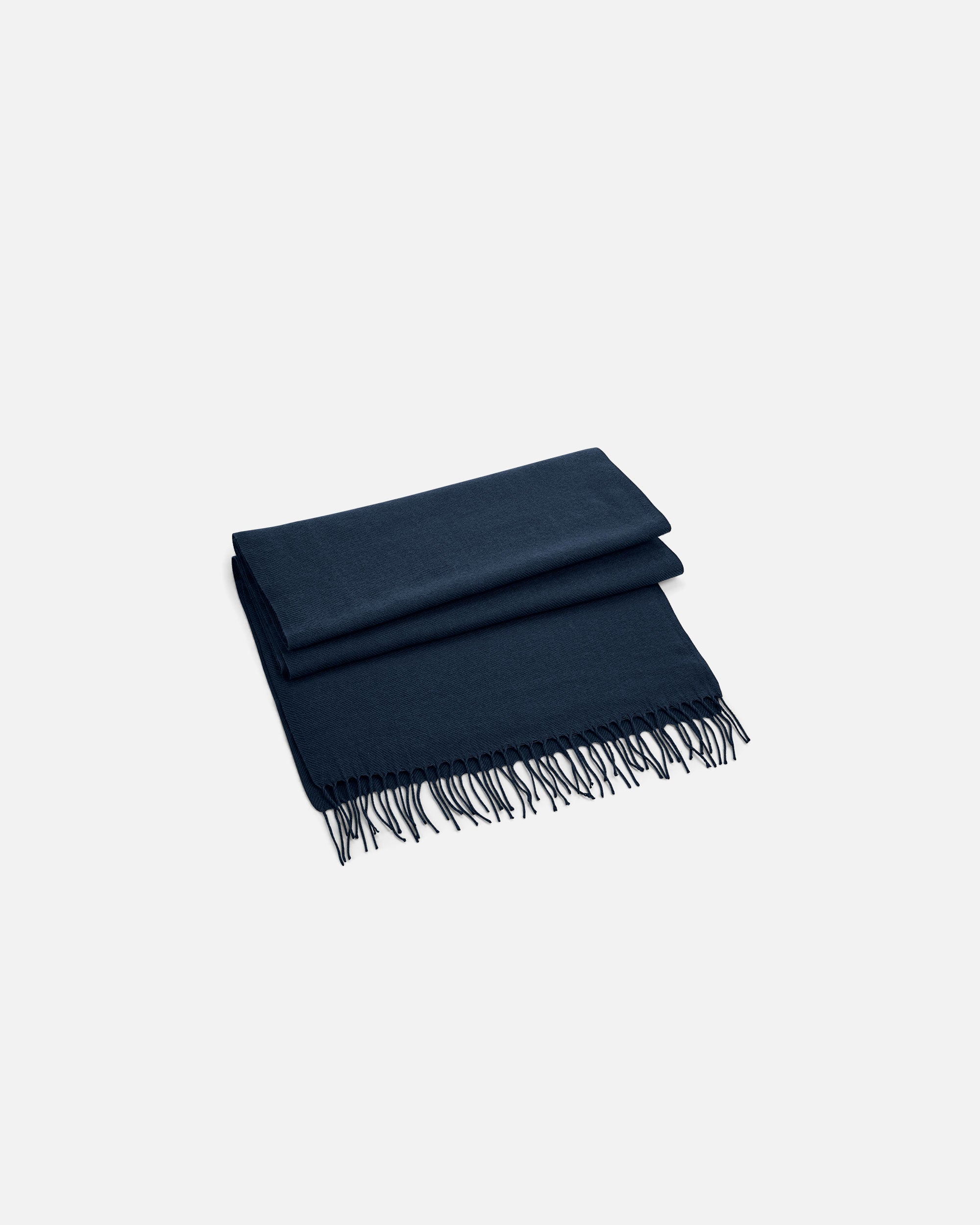 Klassischer Webschal Navy Blue von VIVID