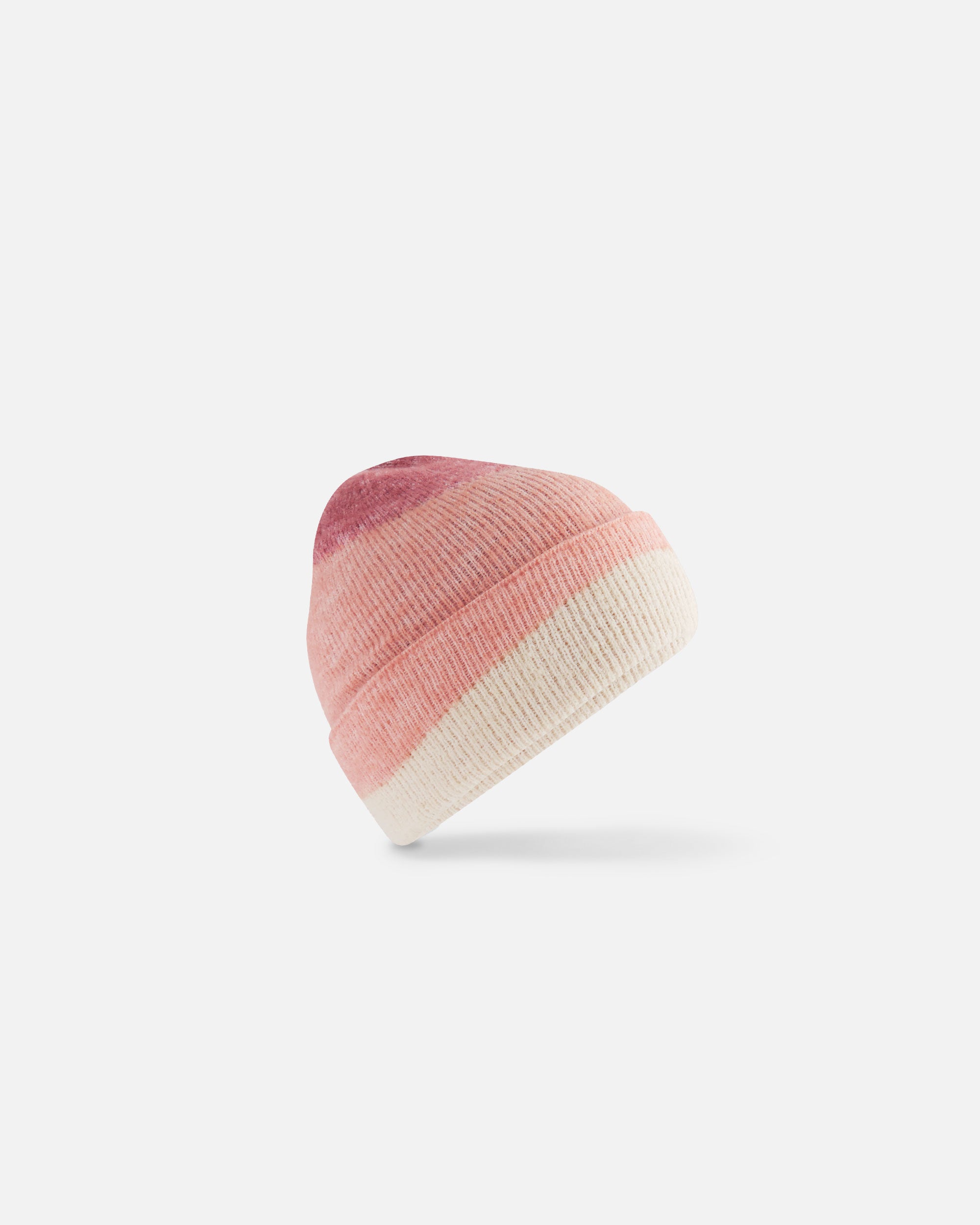 Weiche Mütze mit Wellenform Rose-Peach-Vanilla von VIVID