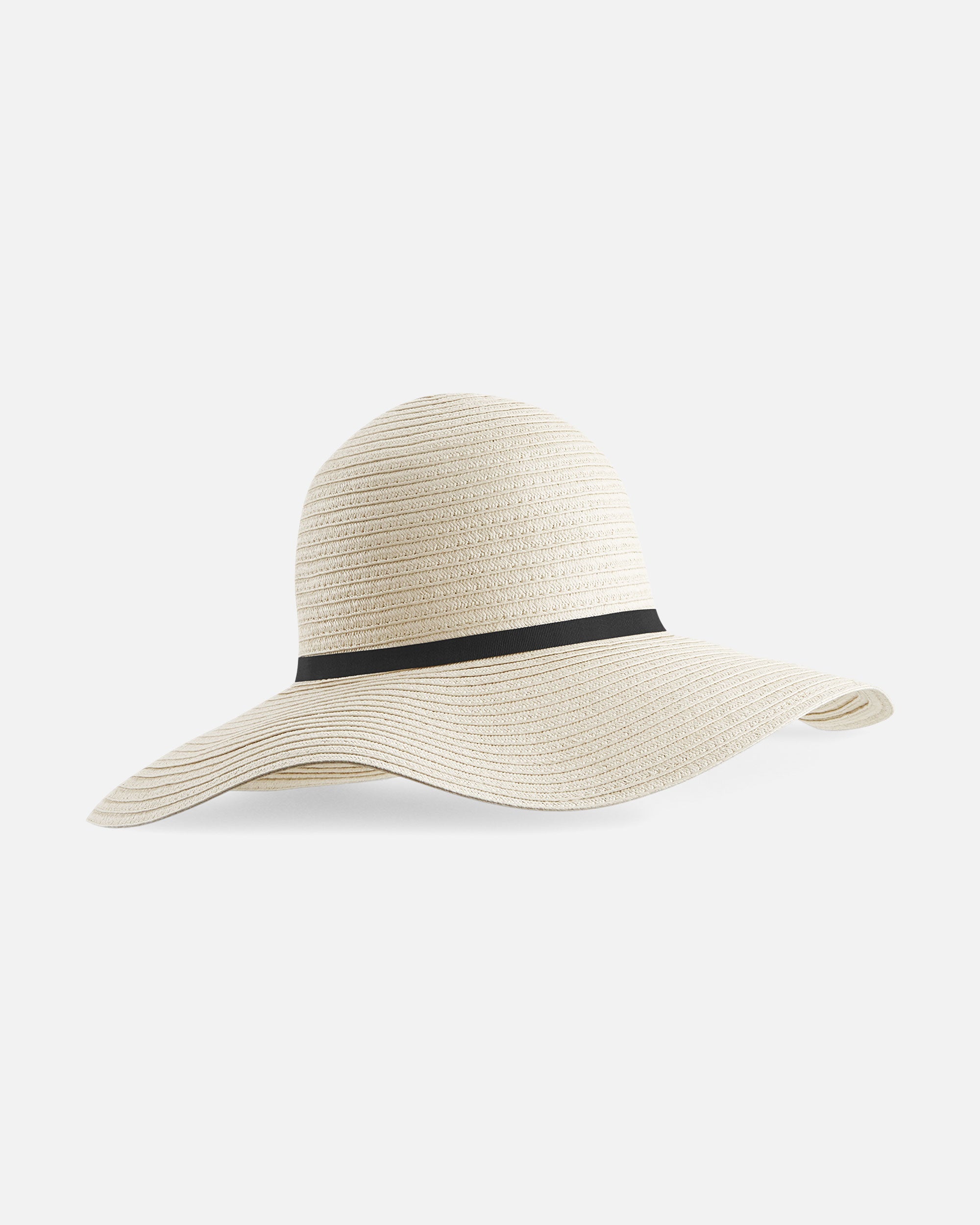 Marbella Sonnenhut mit breiter Krempe Natural von VIVID