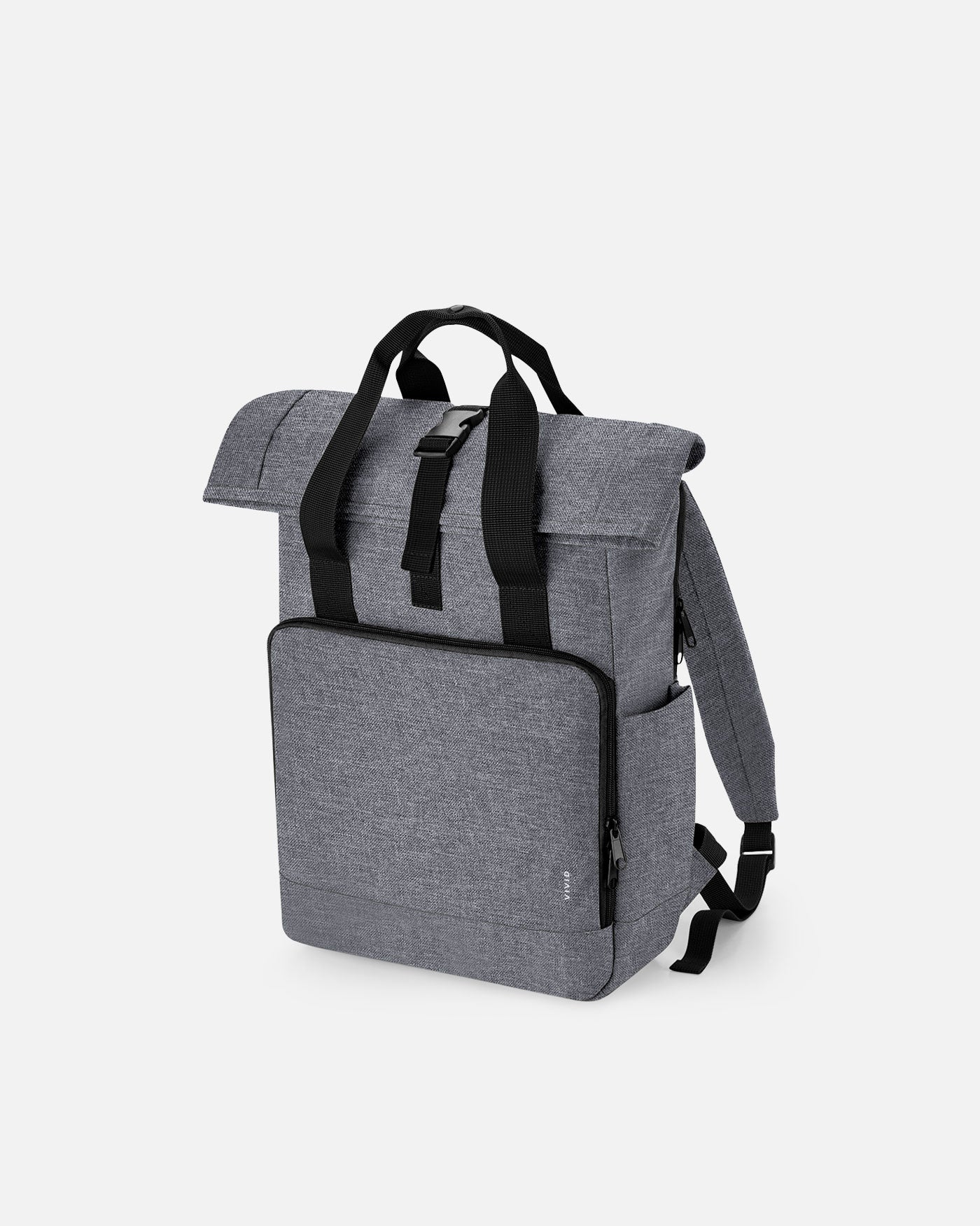 Alltags Rolltop Laptop Rucksack mit zwei Griffen