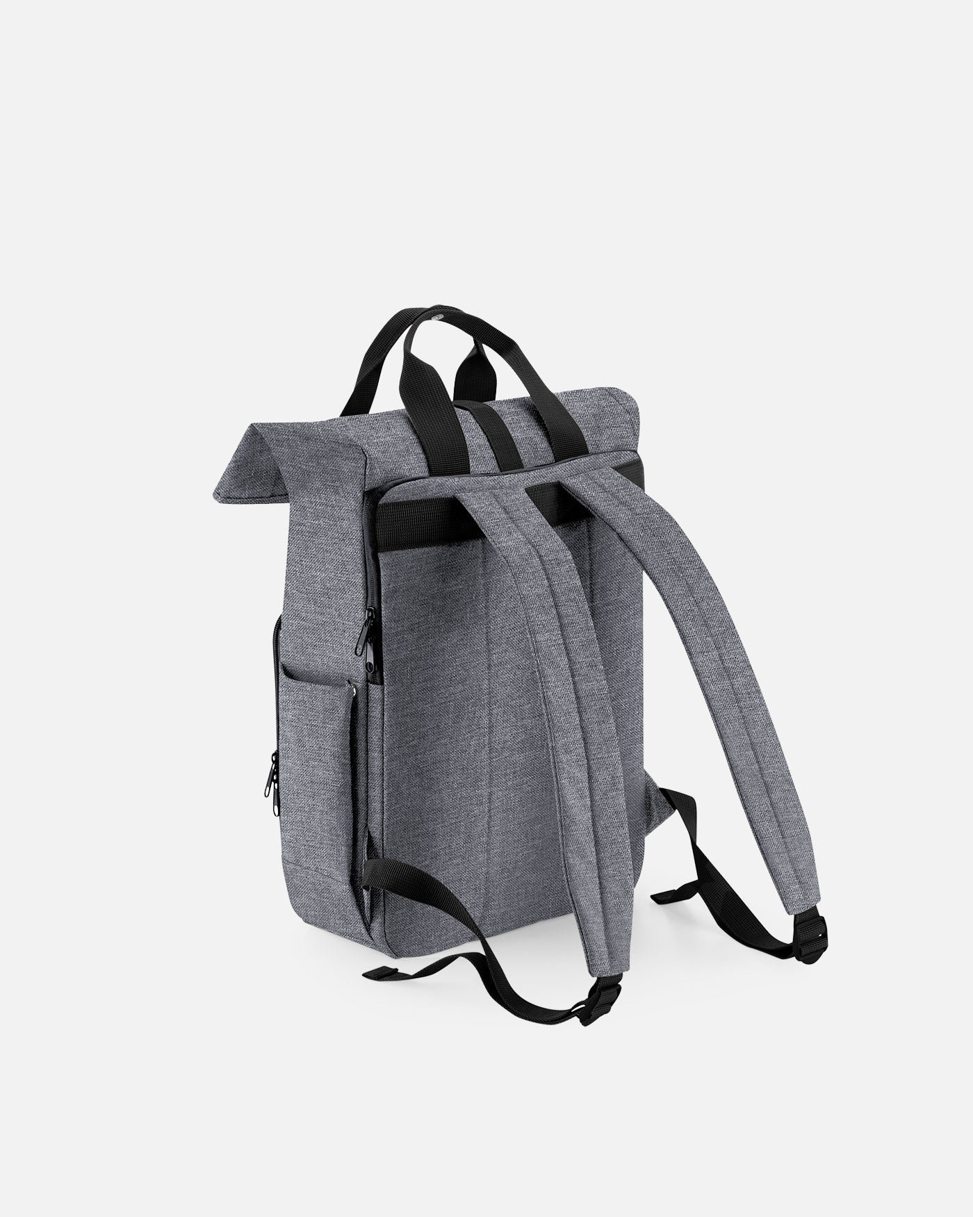 Alltags Rolltop Laptop Rucksack mit zwei Griffen