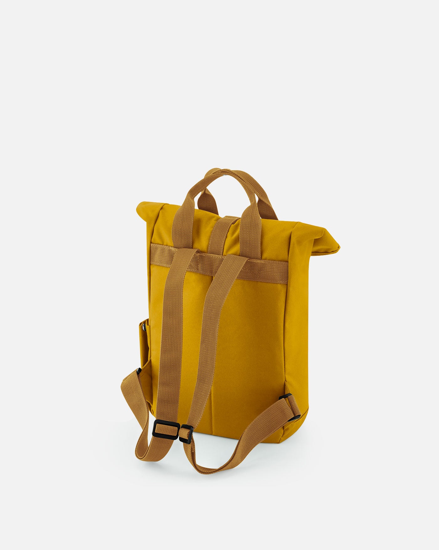 Kleiner Alltags Rolltop Rucksack mit zwei Griffen