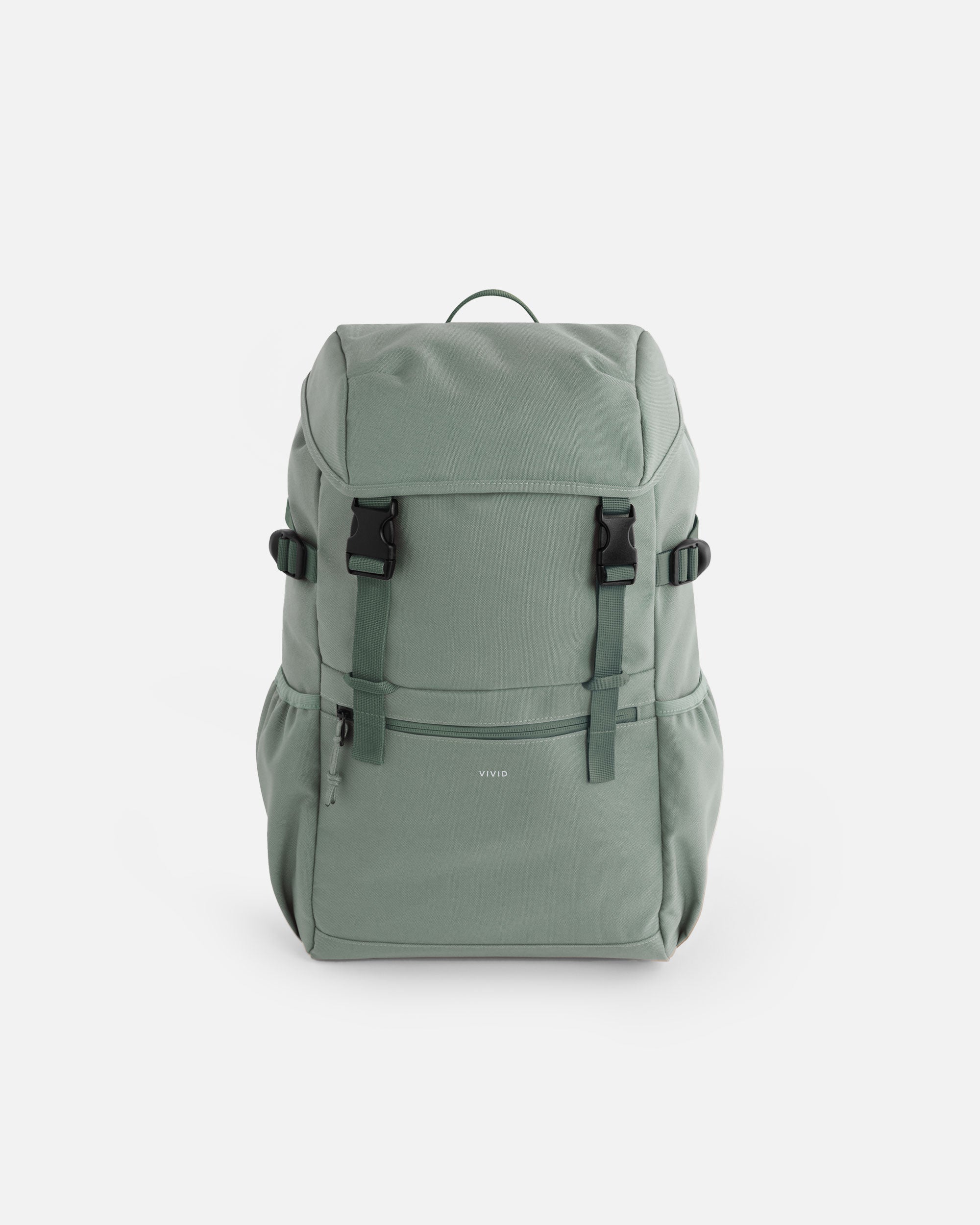 Multifunktionaler Rucksack Dusty Green von VIVID