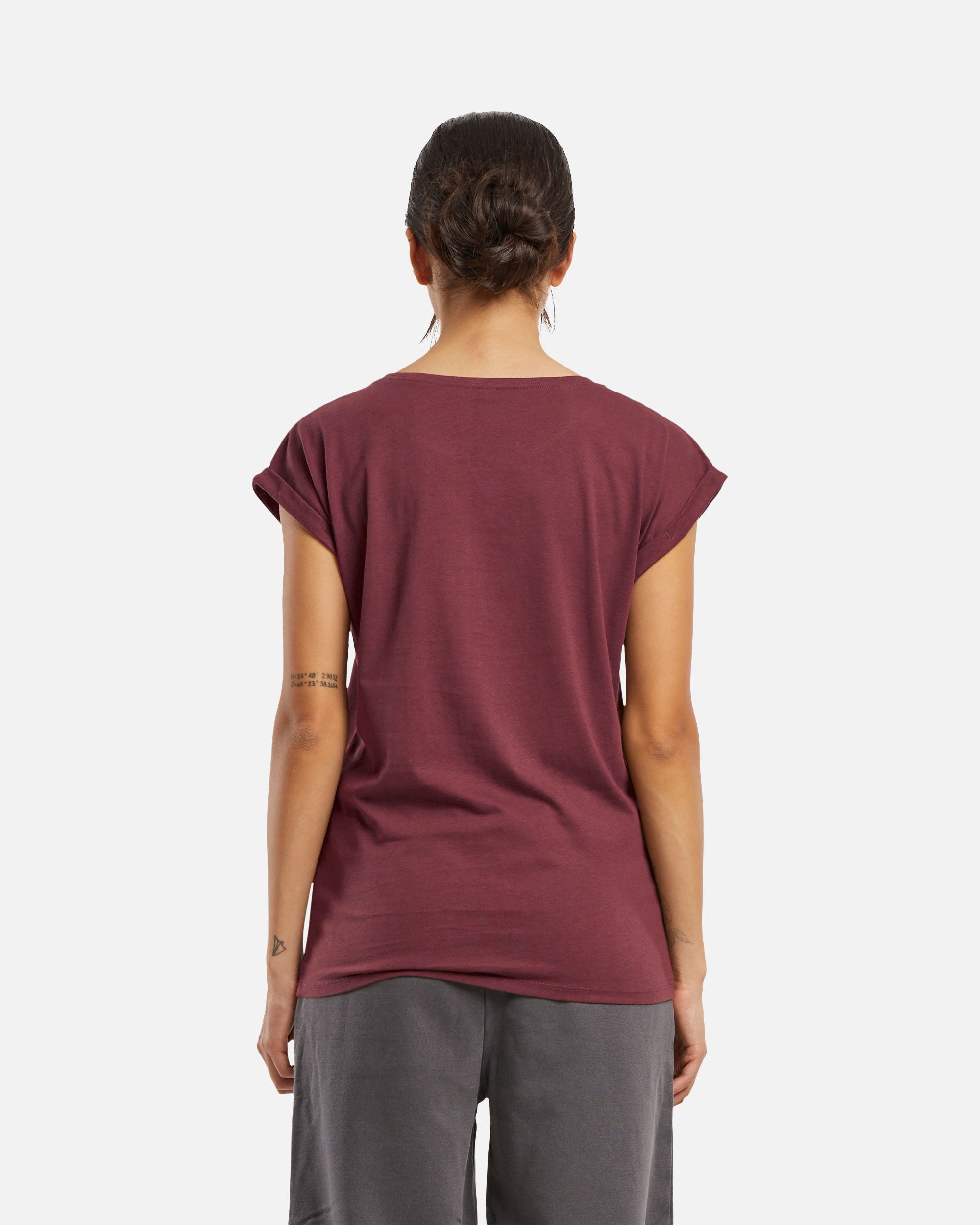 Damen T-Shirt mit verlängerten Schultern von VIVID