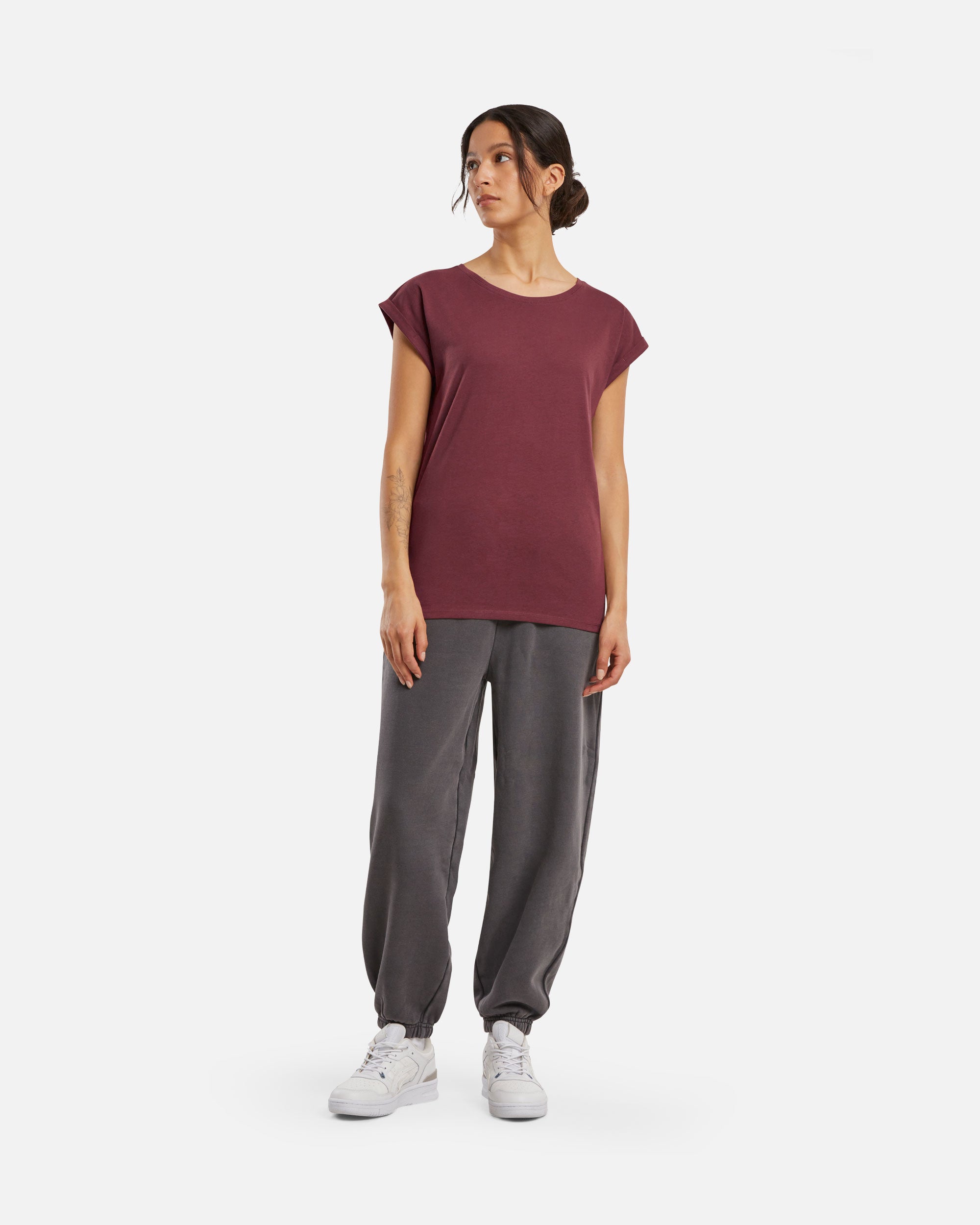 Damen T-Shirt mit verlängerten Schultern von VIVID