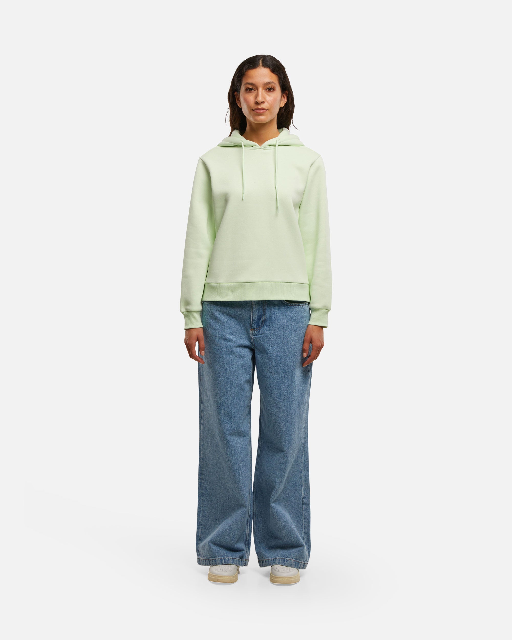 Übergroßer Damen Kapuzenpullover