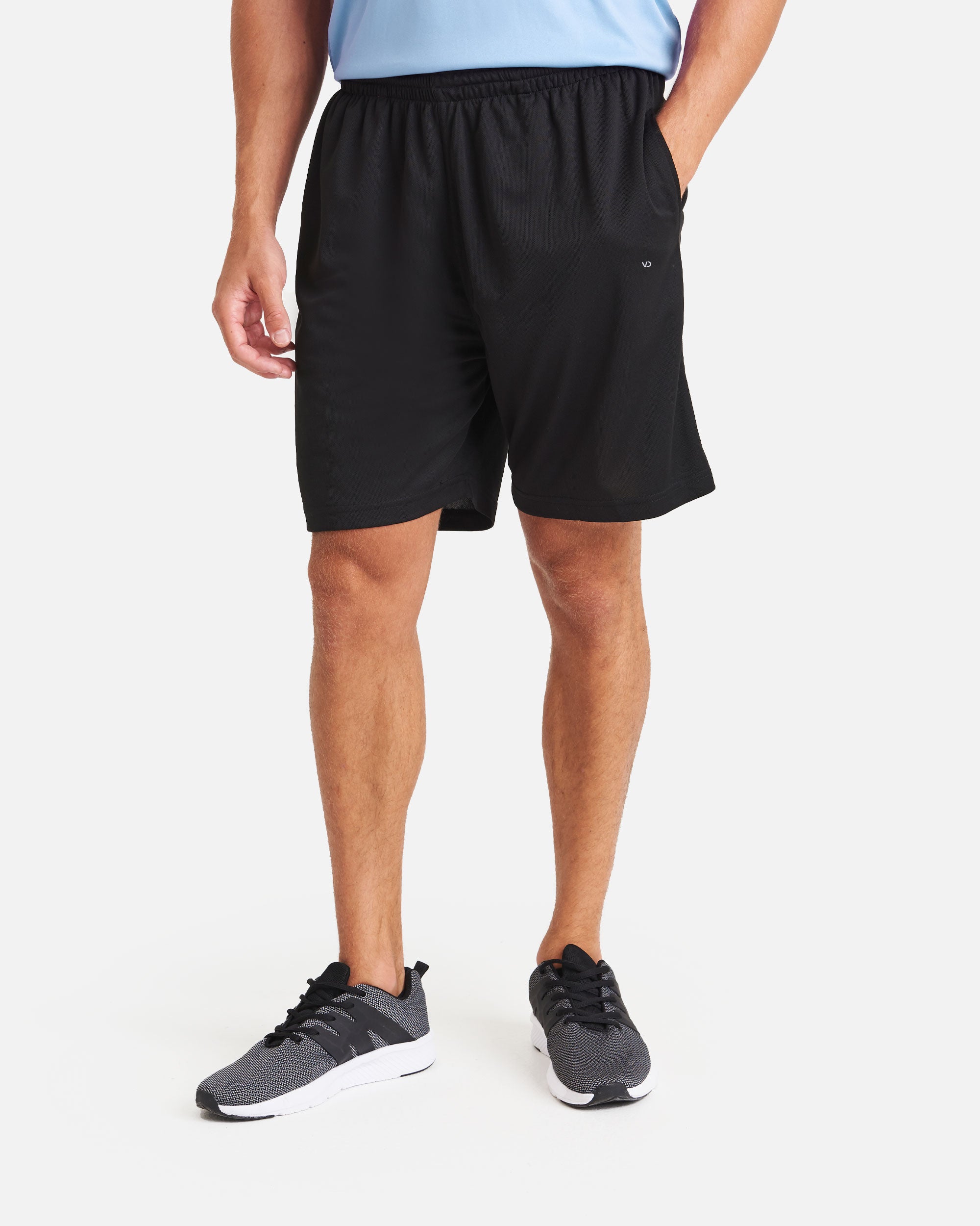 Herren Essential Sport Shorts Black von VIVID