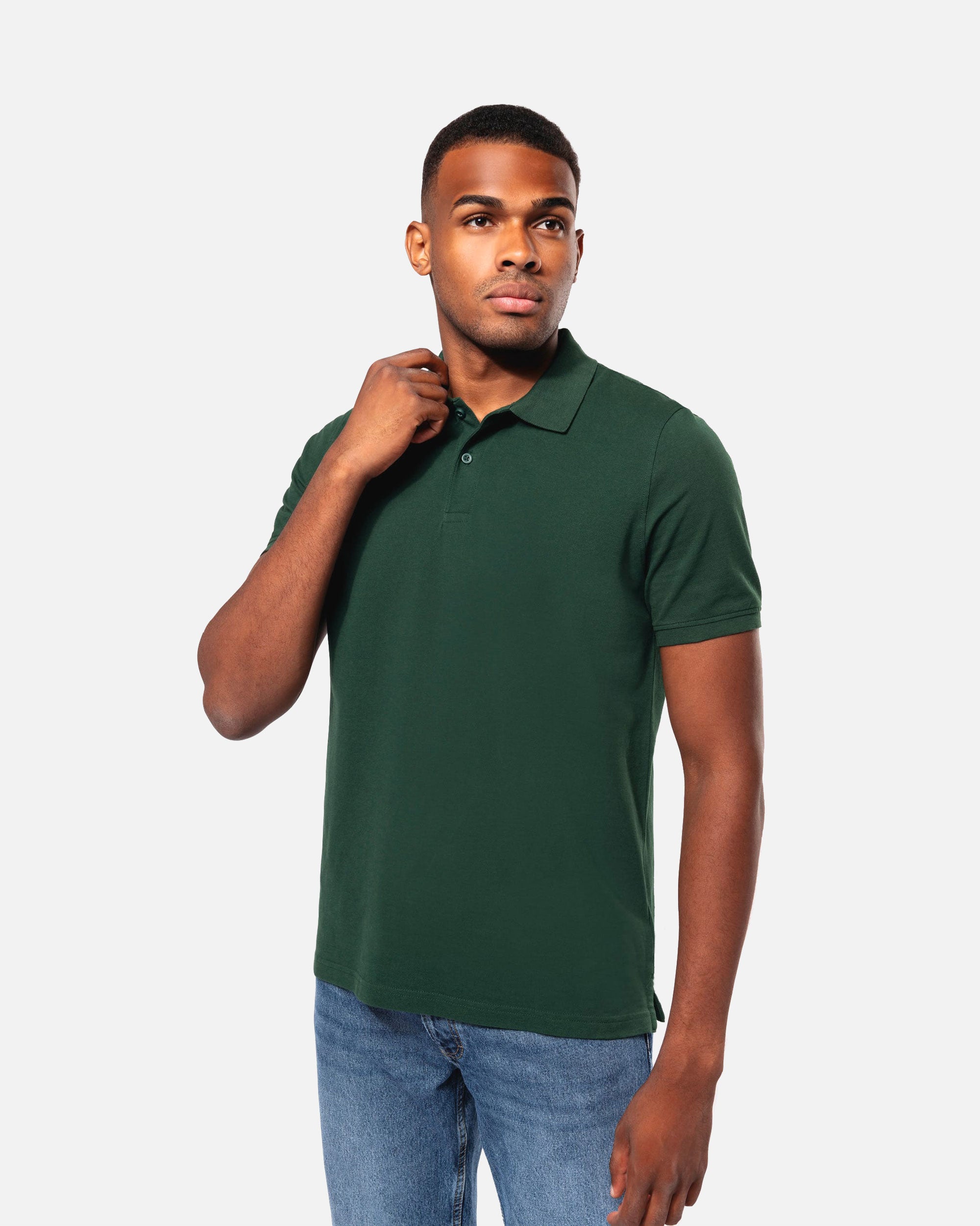 Klassisches Herren Piqué Polo T-Shirt 2.0