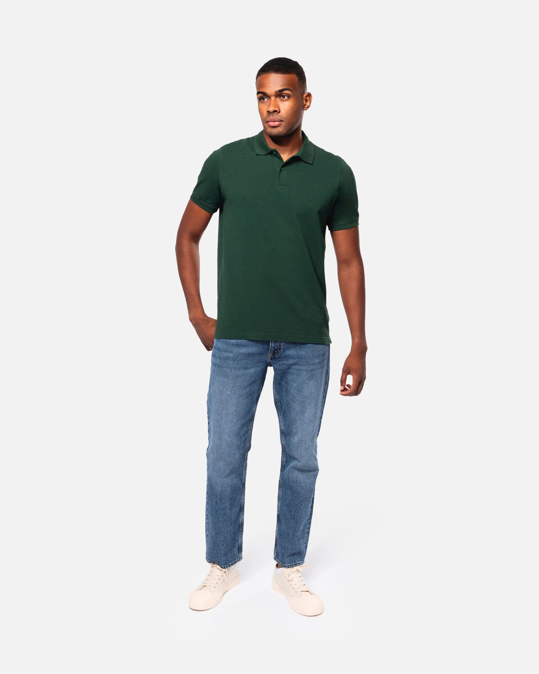 Klassisches Herren Piqué Polo T-Shirt 2.0