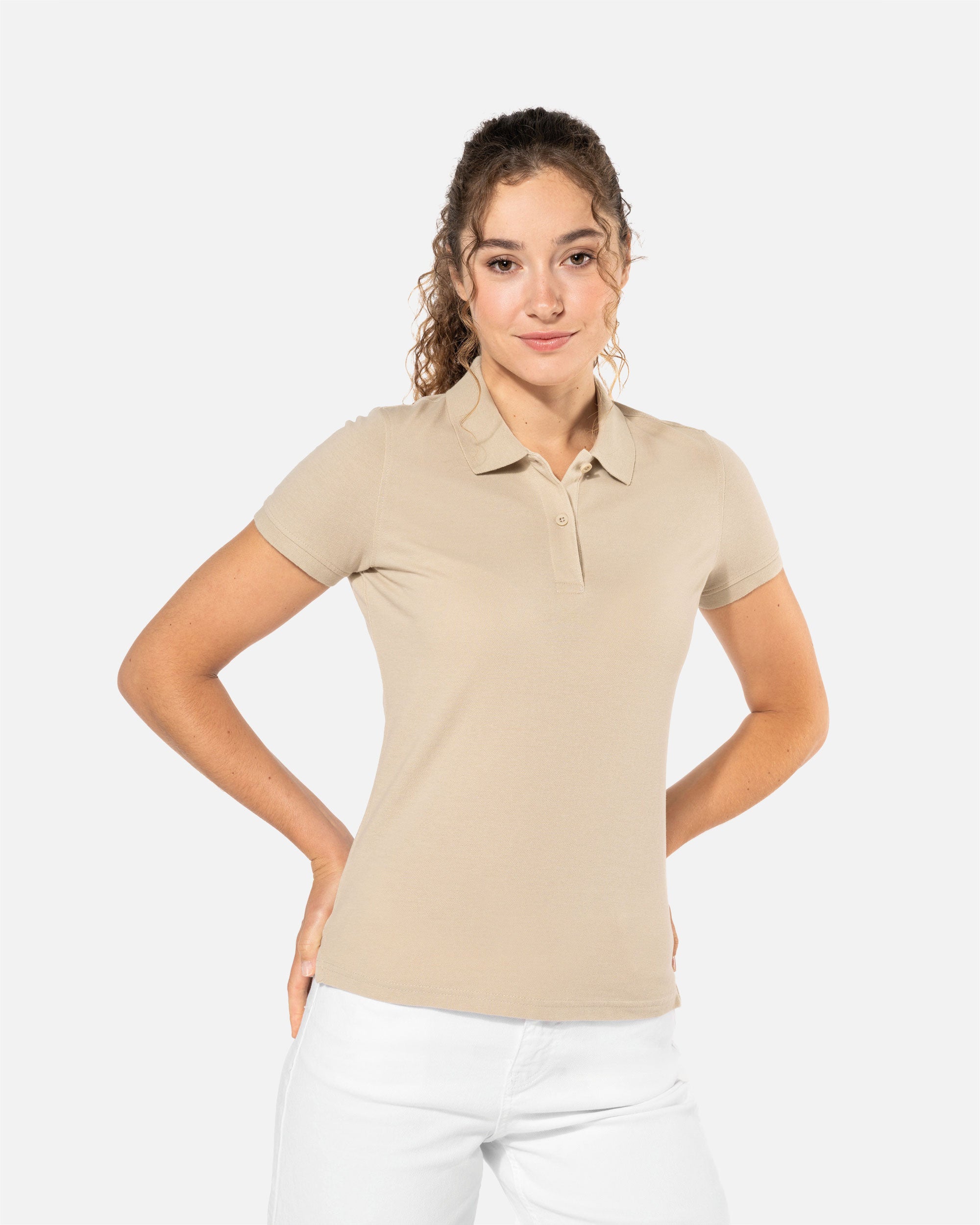 Klassisches Damen Piqué Polo T-Shirt 2.0