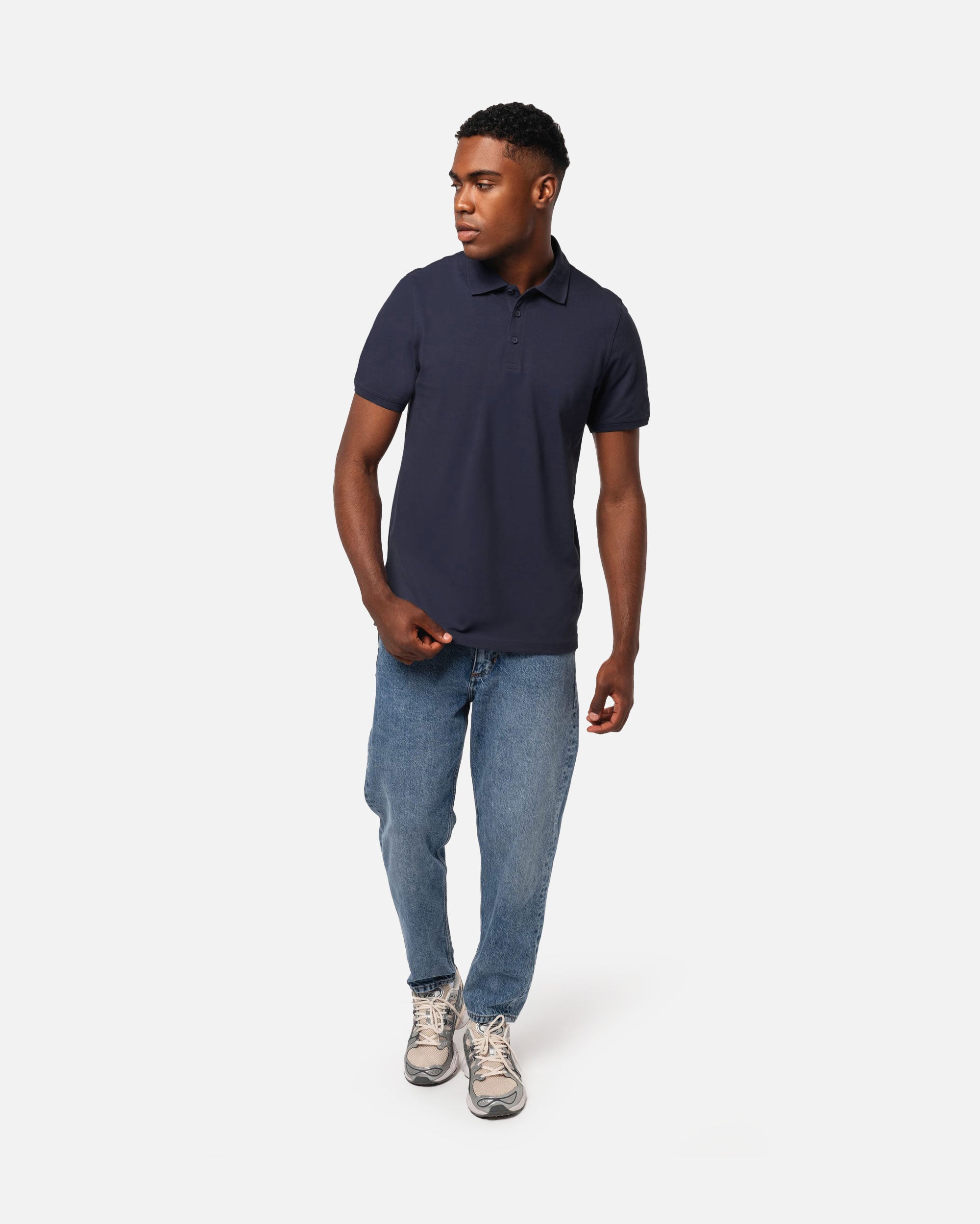 Schweres Herren Piqué Polo T-Shirt 2.0