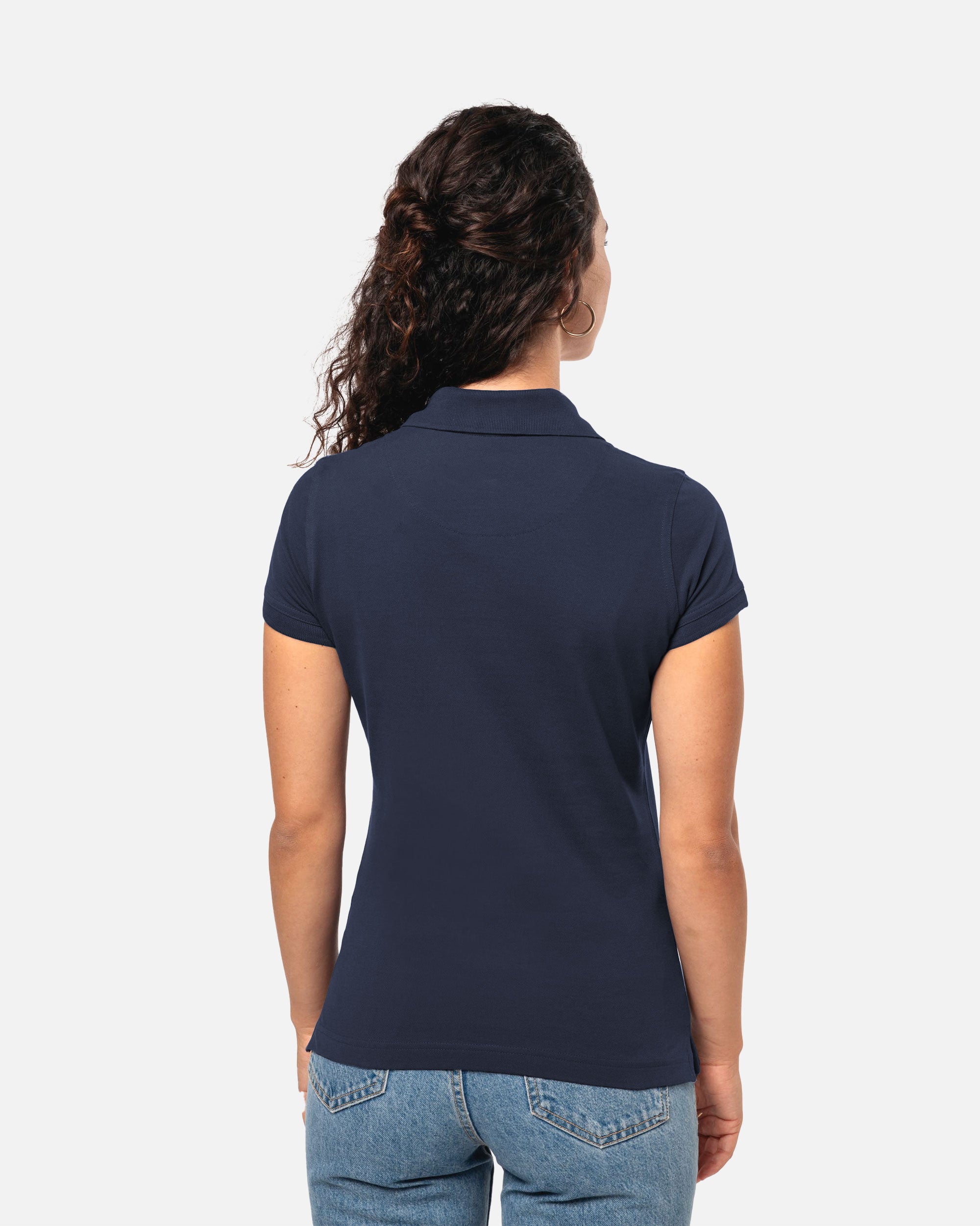 Schweres Damen Piqué Polo T-Shirt 2.0
