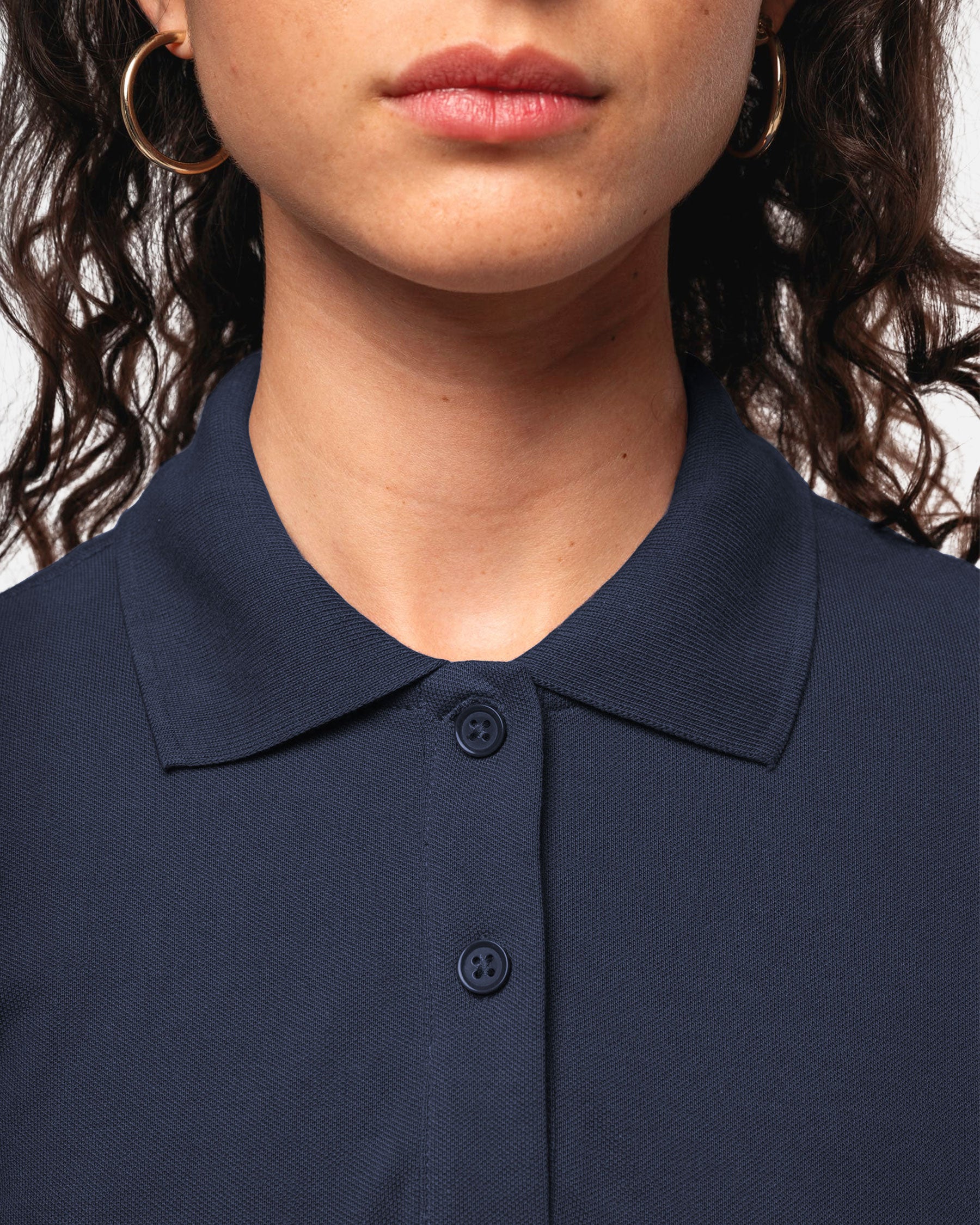 Schweres Damen Piqué Polo T-Shirt 2.0
